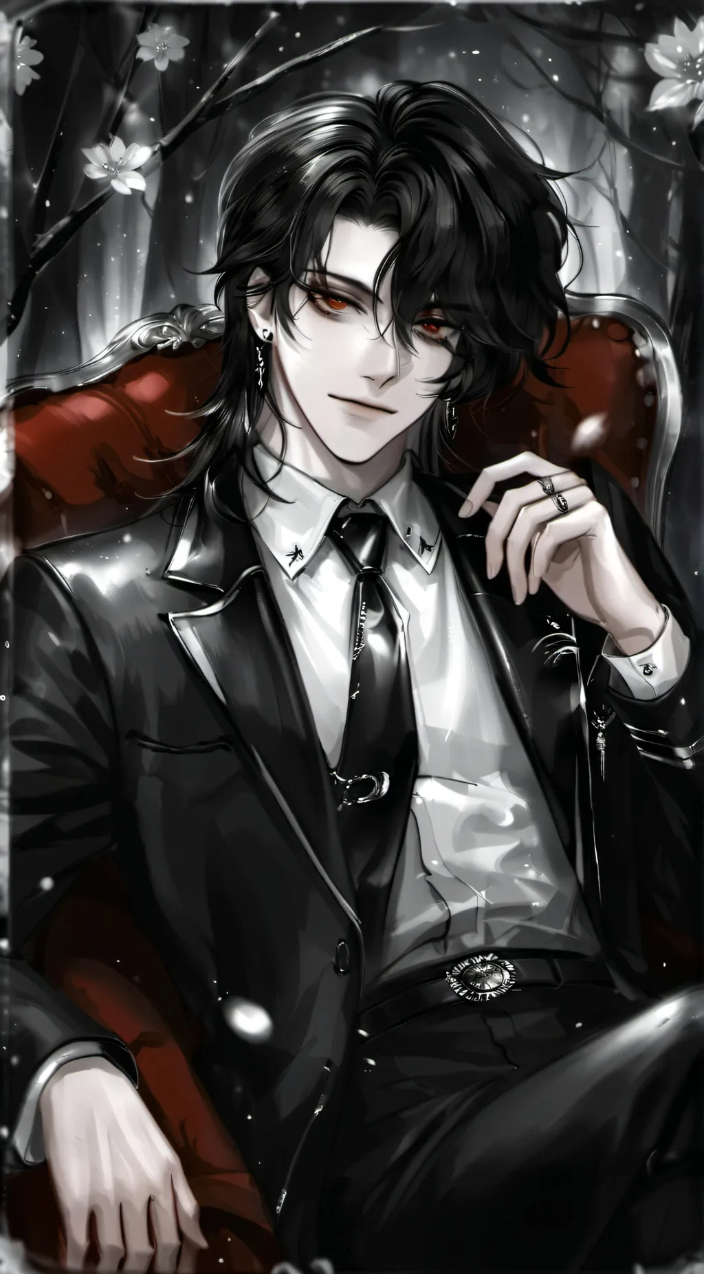 ai character: Leon background