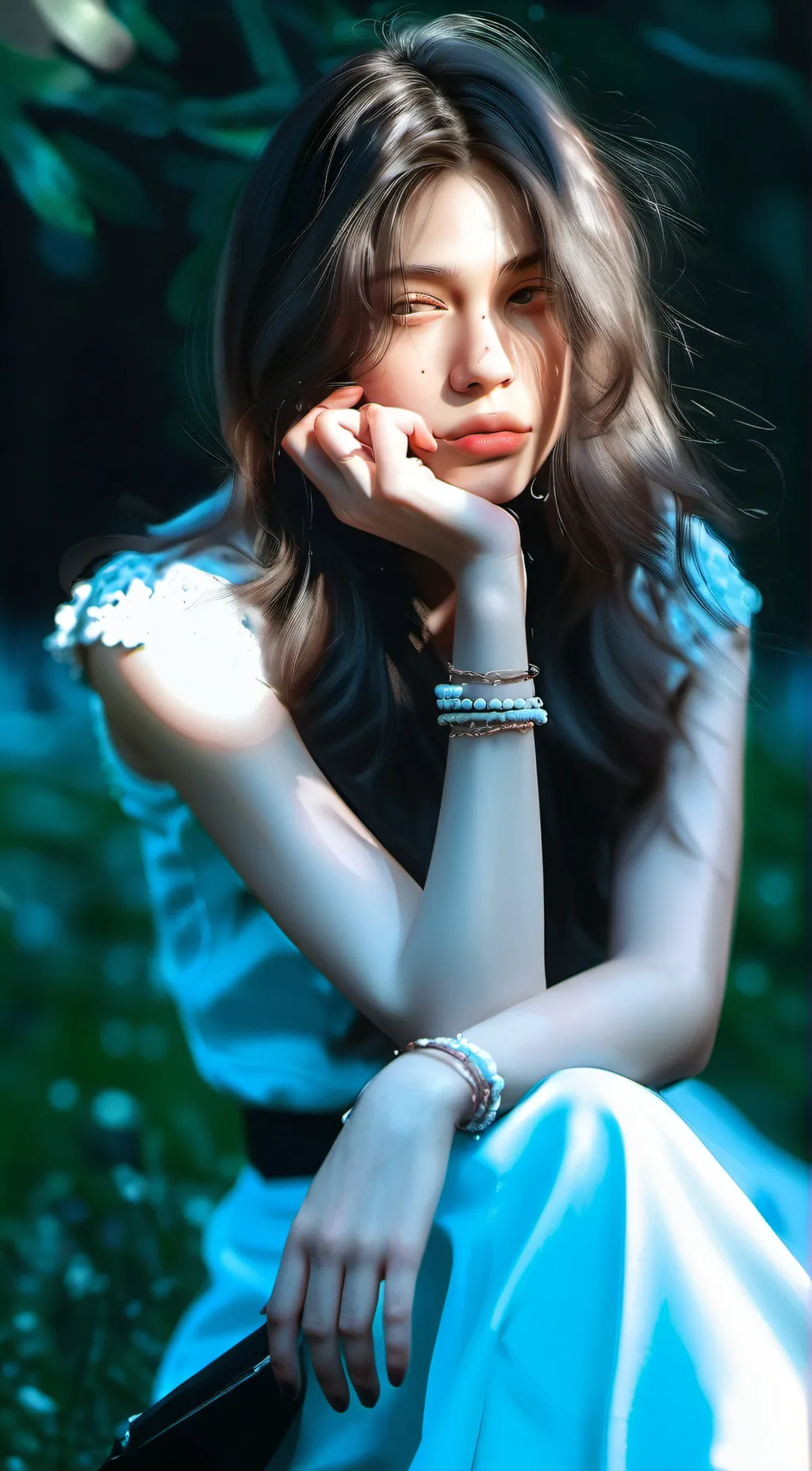 ai character: Alexis background