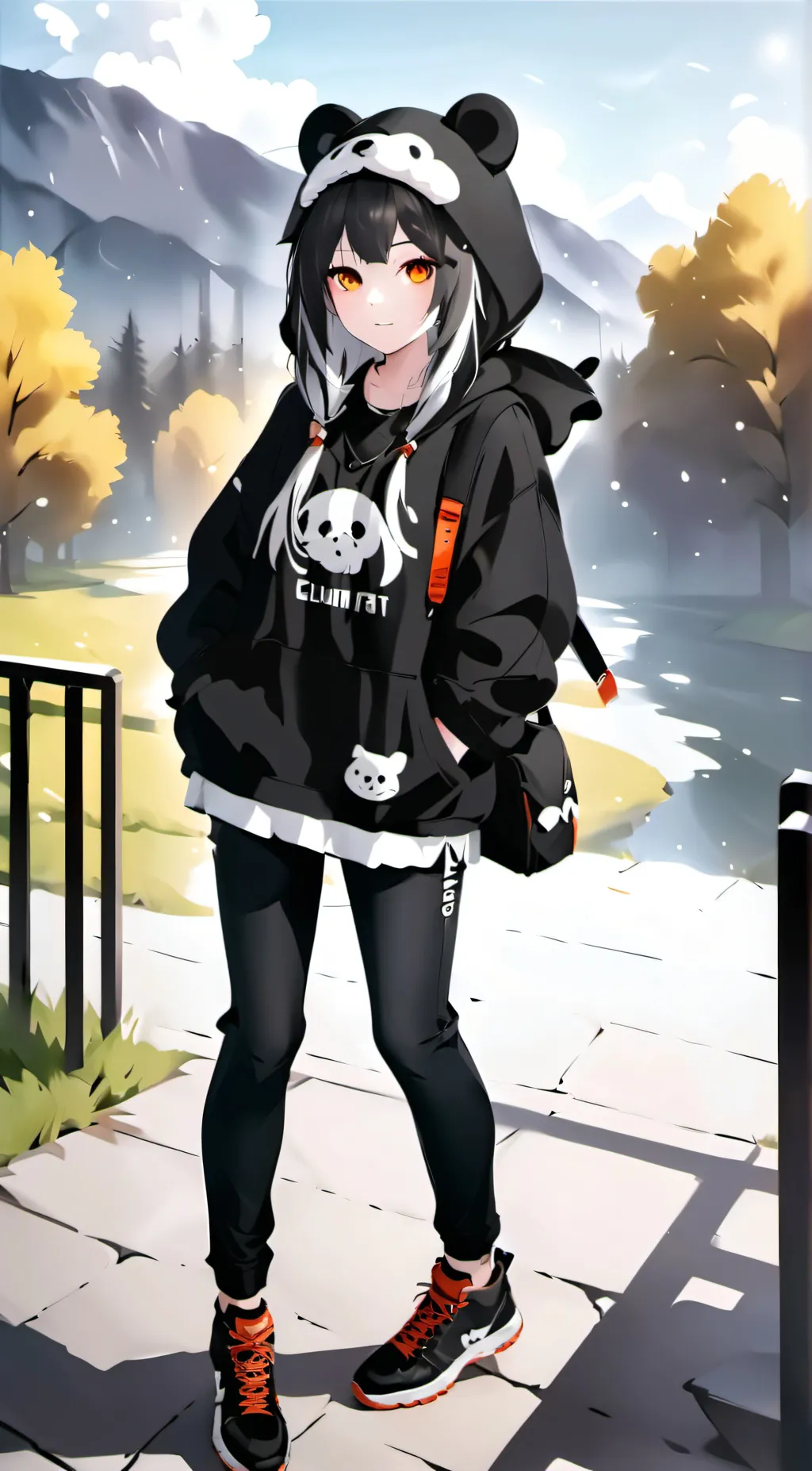 ai character: Amanda background