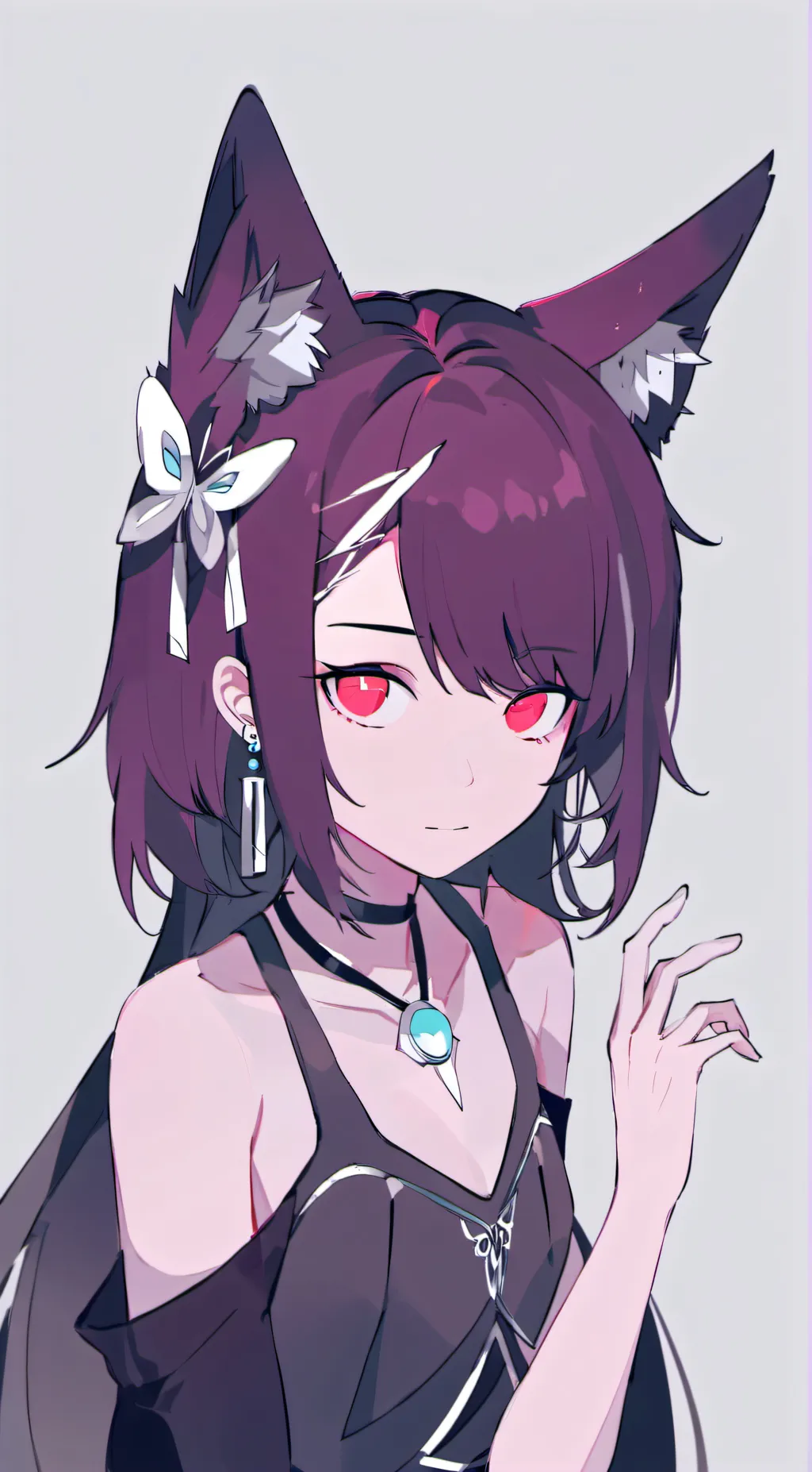 ai character: Luna background