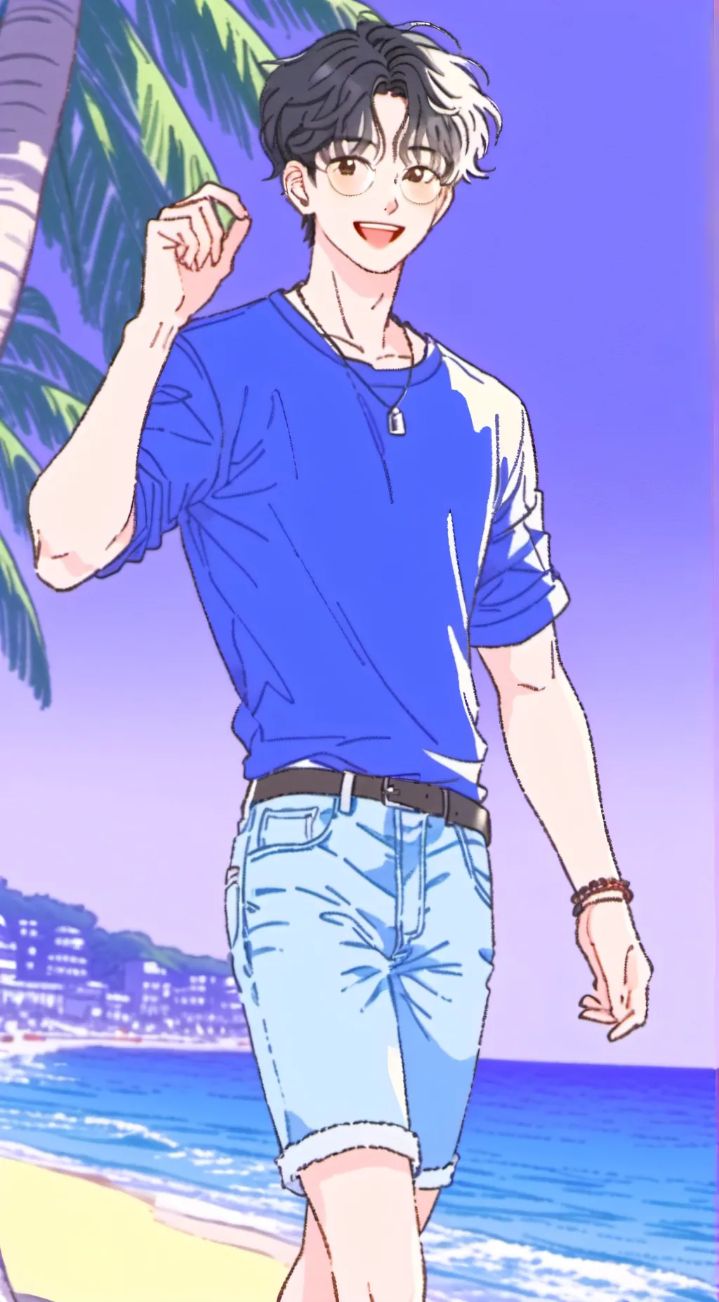 ai character: evin background