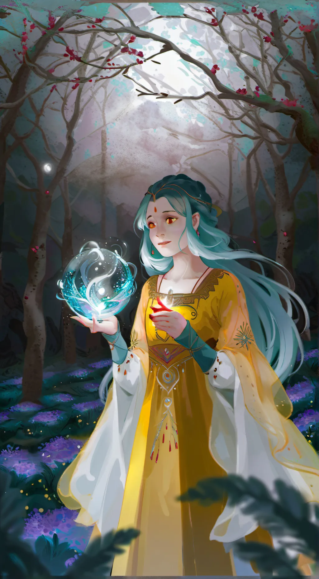 ai character: Mystia  background