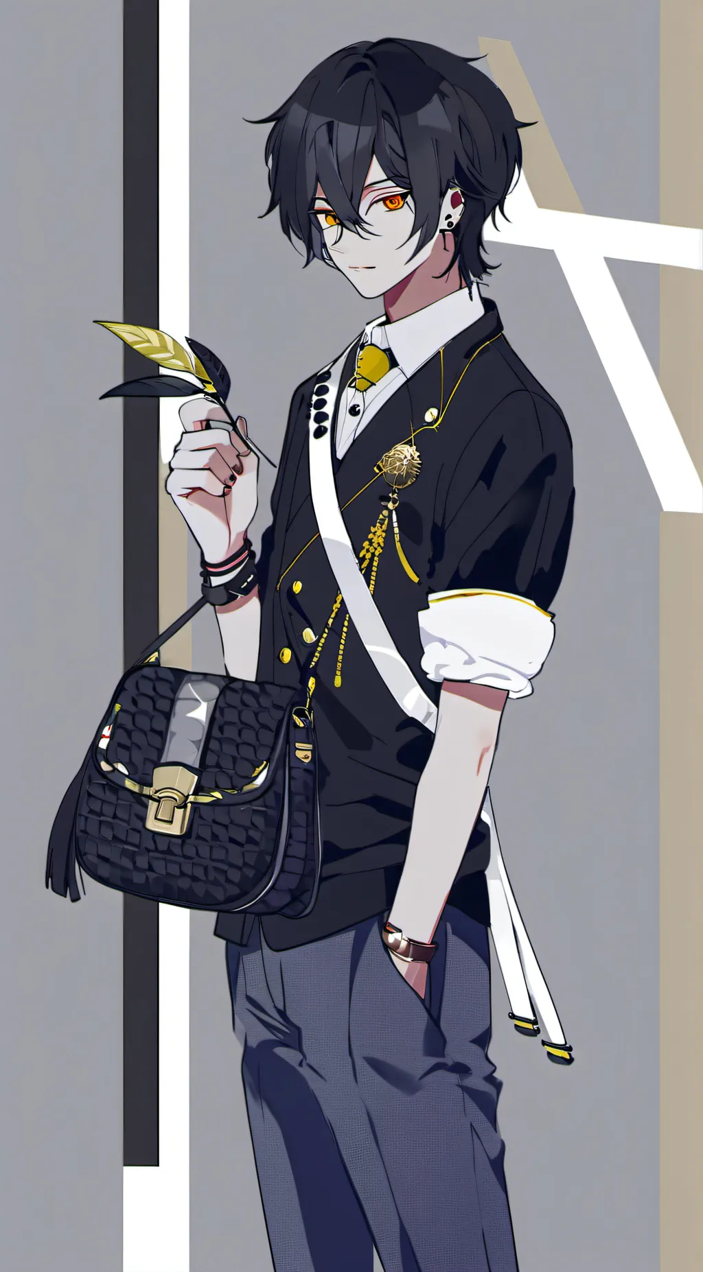 ai character: Asher background