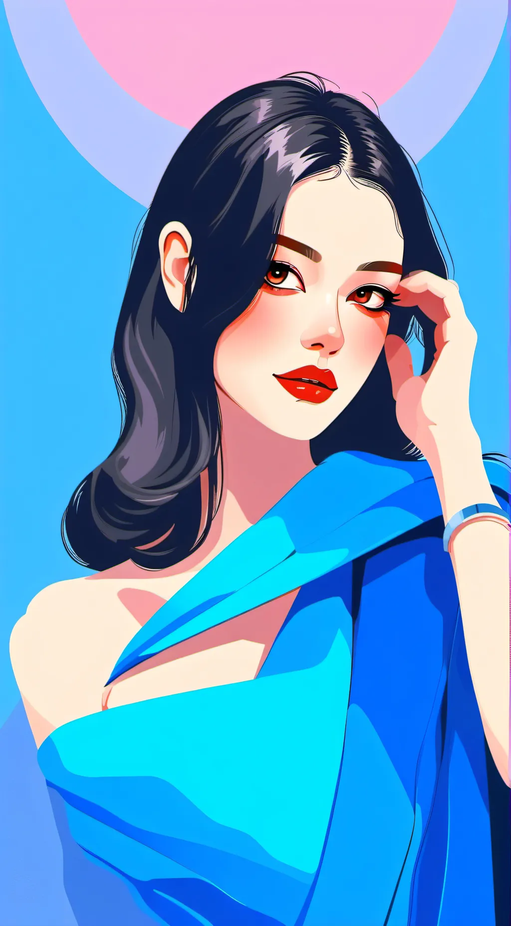 ai character: Vivian Lawrence background