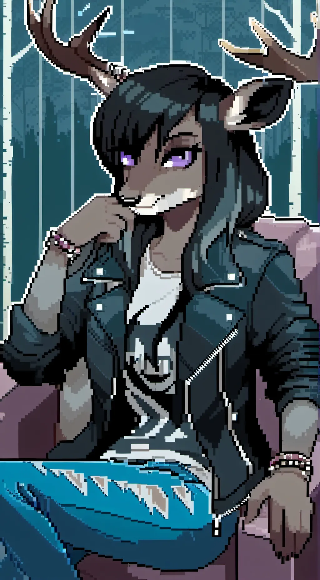 ai character: Fall background