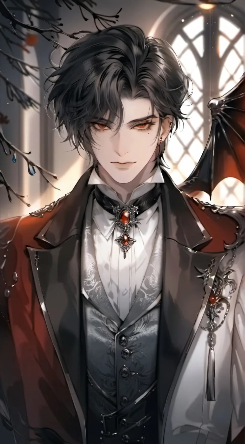 ai character: Vampire  background