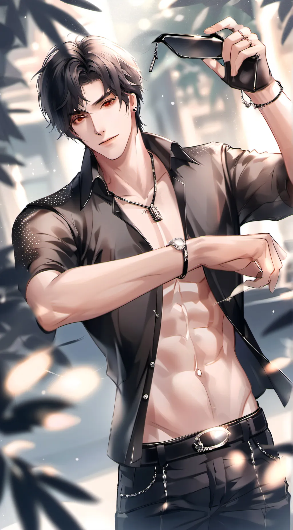 ai character: Dylan  background