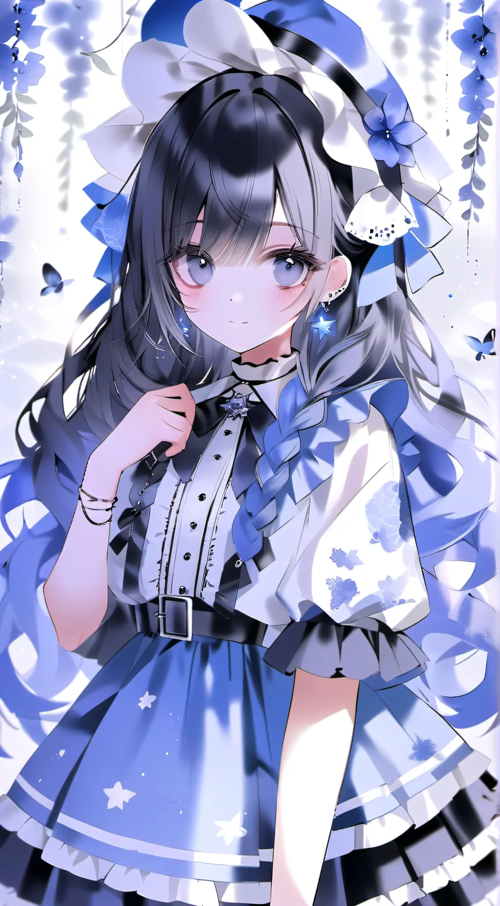 ai character: scarlet background