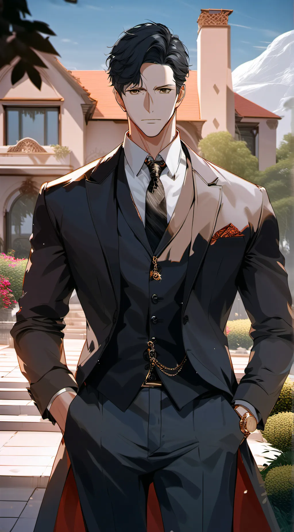ai character: Hilton Fordwith background
