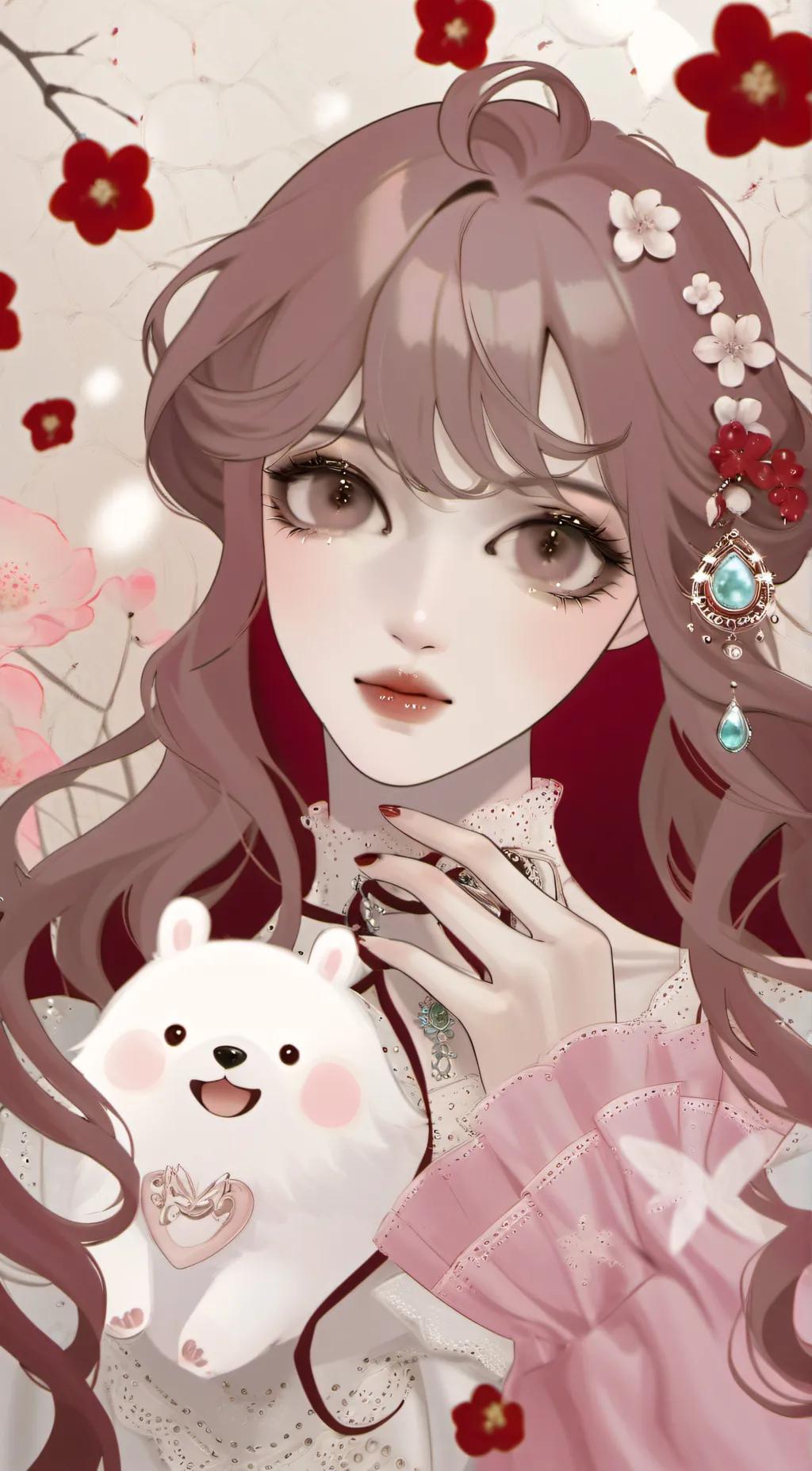 ai character: LUCY LUCIFER  background