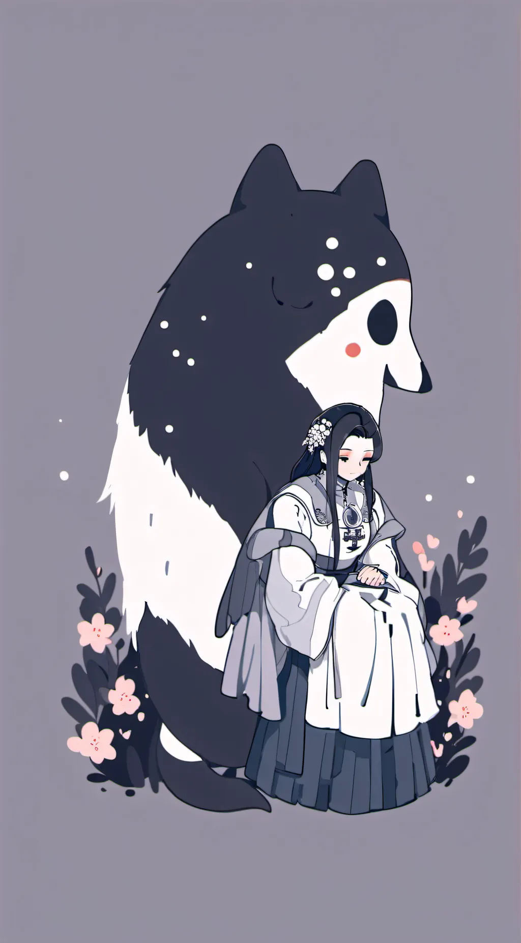 ai character: ella background