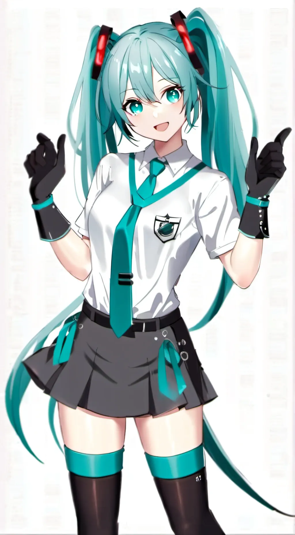 ai character: Miku background