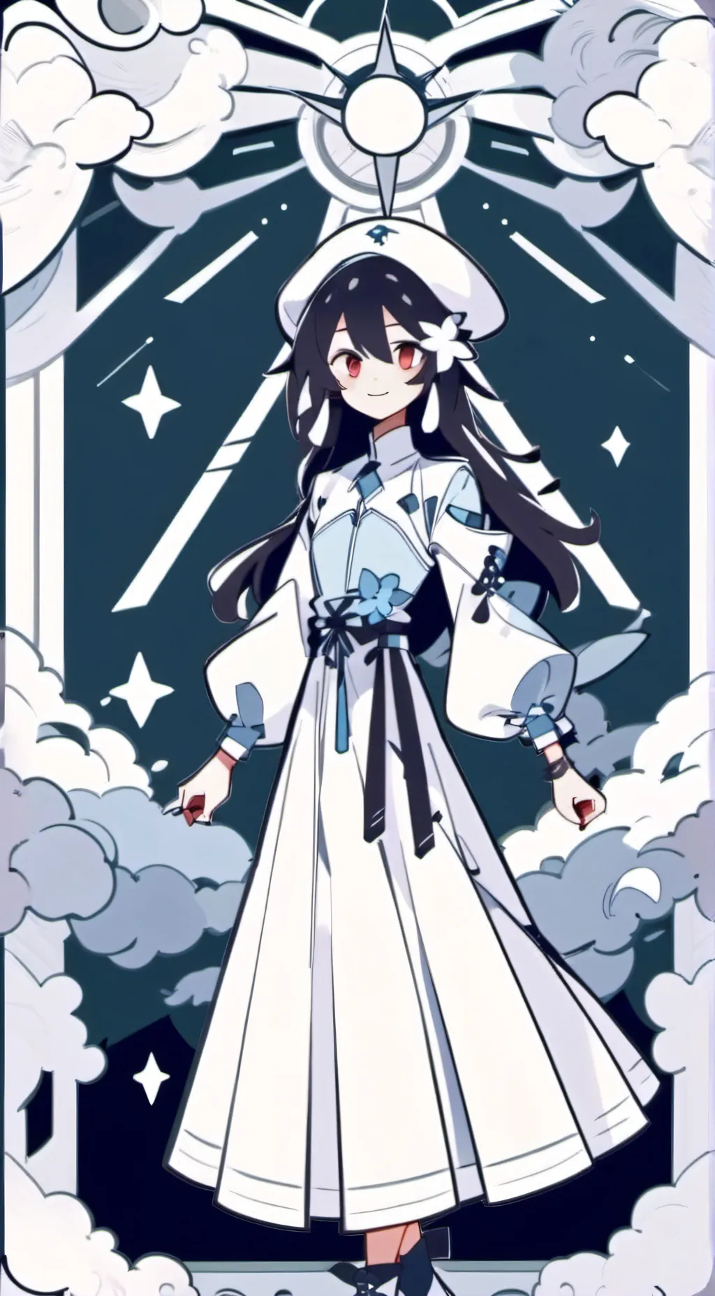 ai character: °|Miss Circle|° background