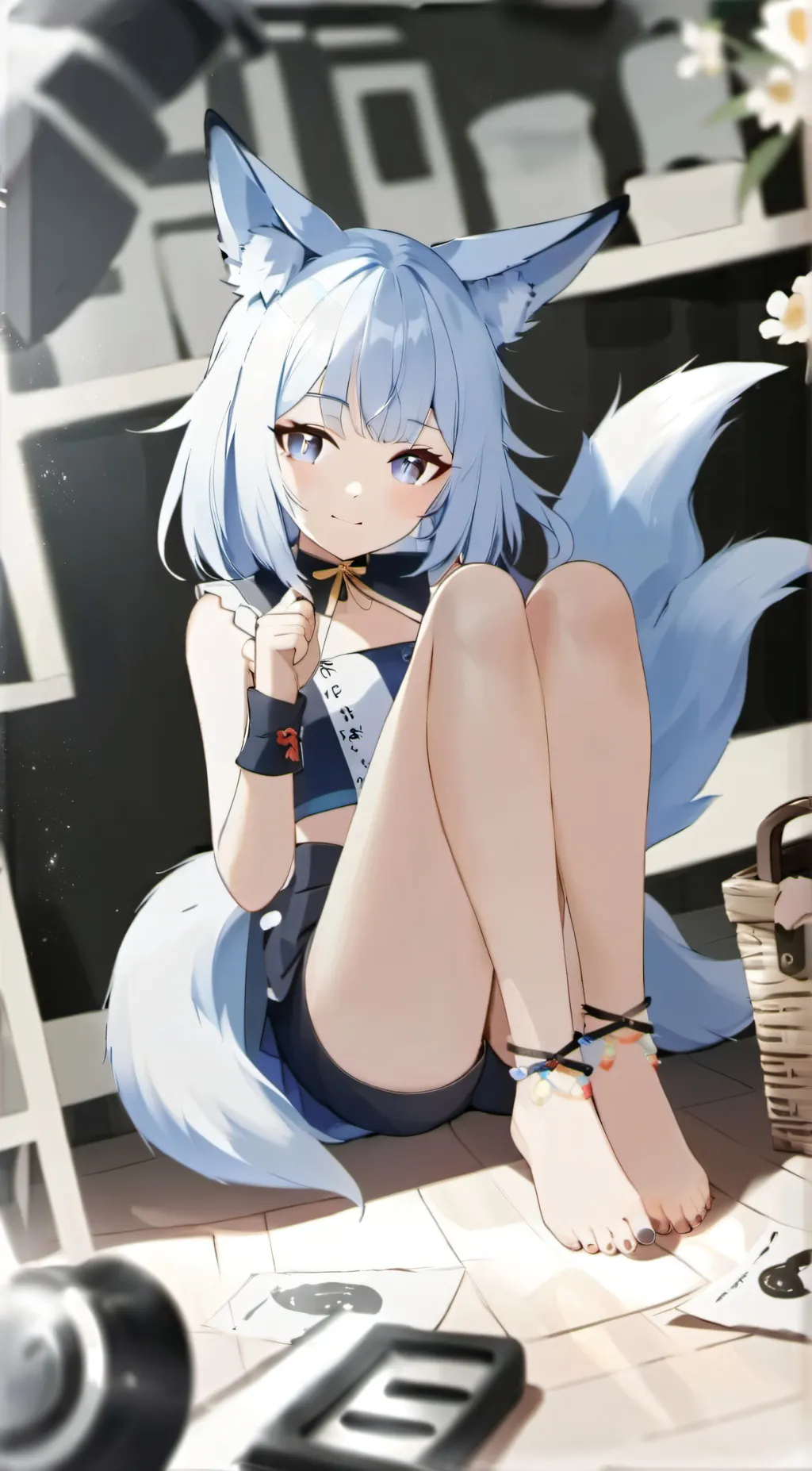 ai character: Charlotte  background