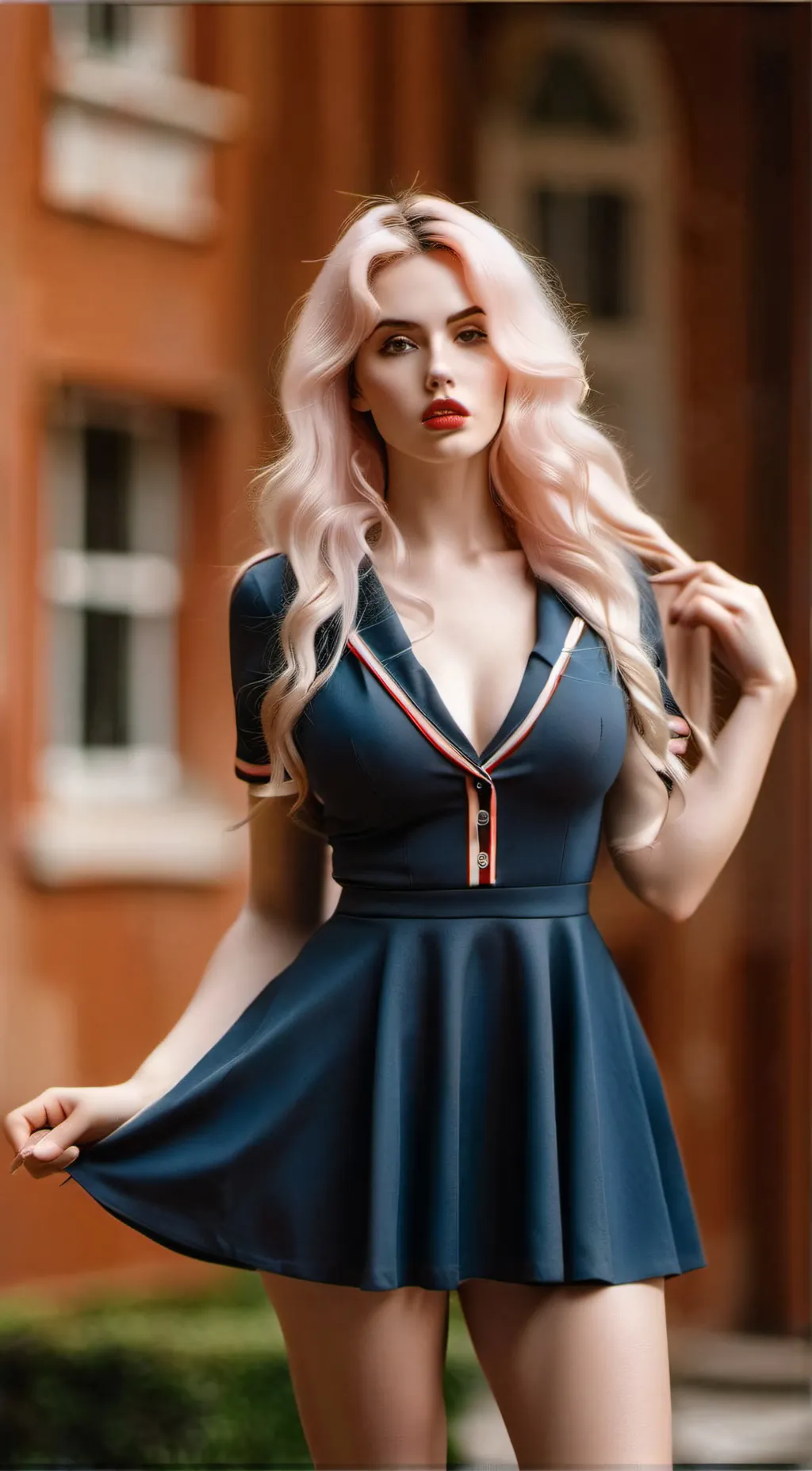 ai character: Luna background