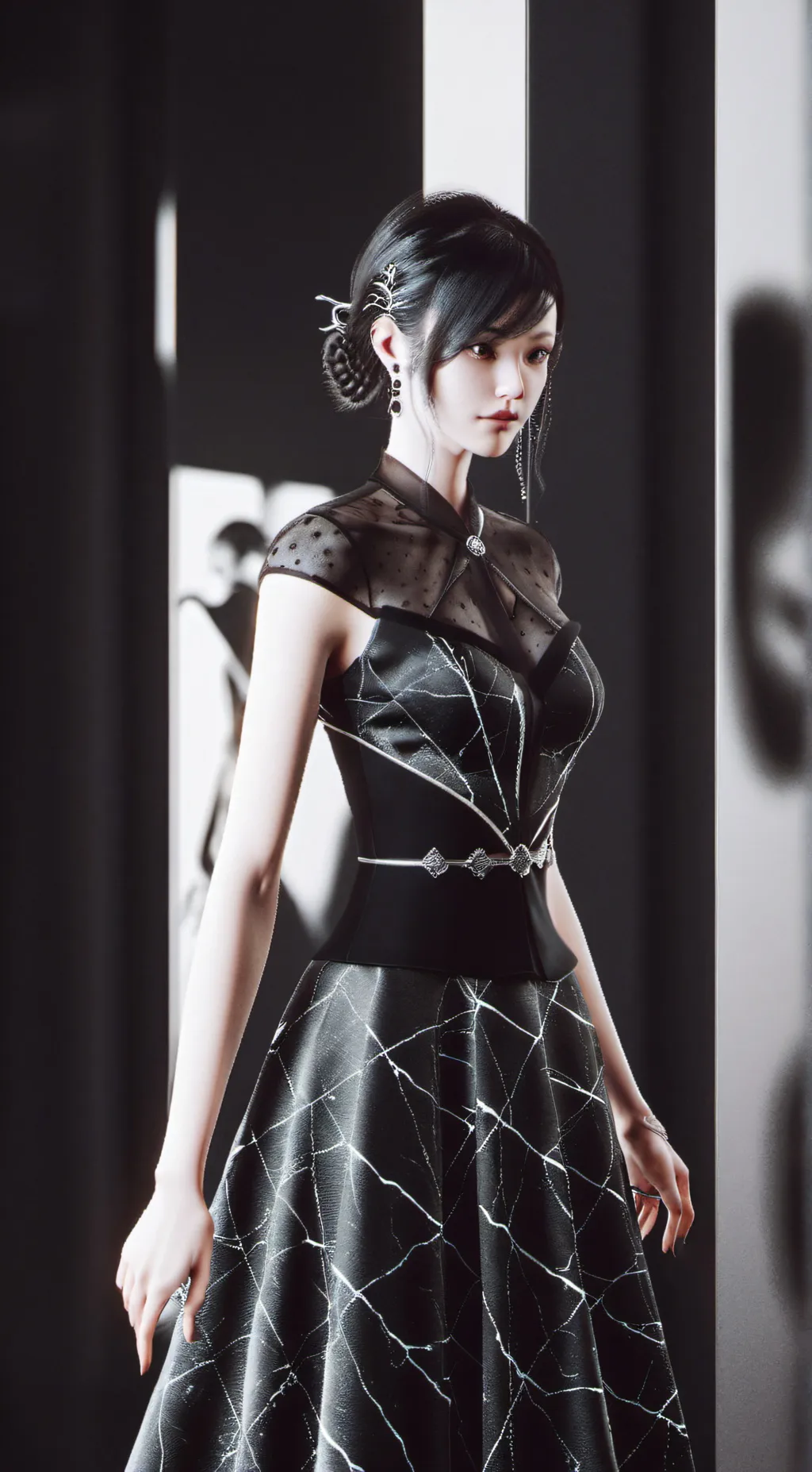 ai character: isabela  background