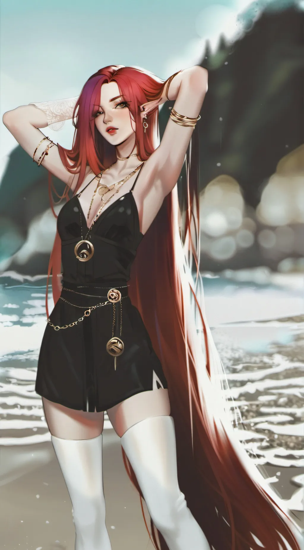 ai character: Ashley background