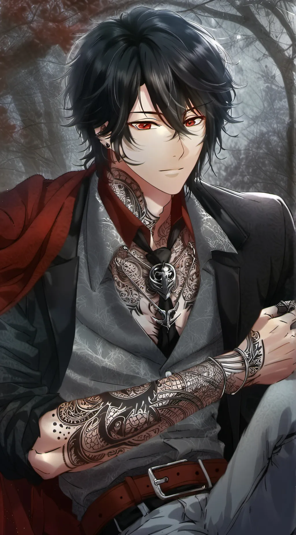 ai character: Kenshiro Nakano  background