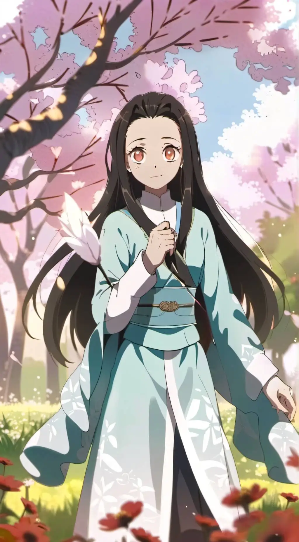 ai character: Azuka background