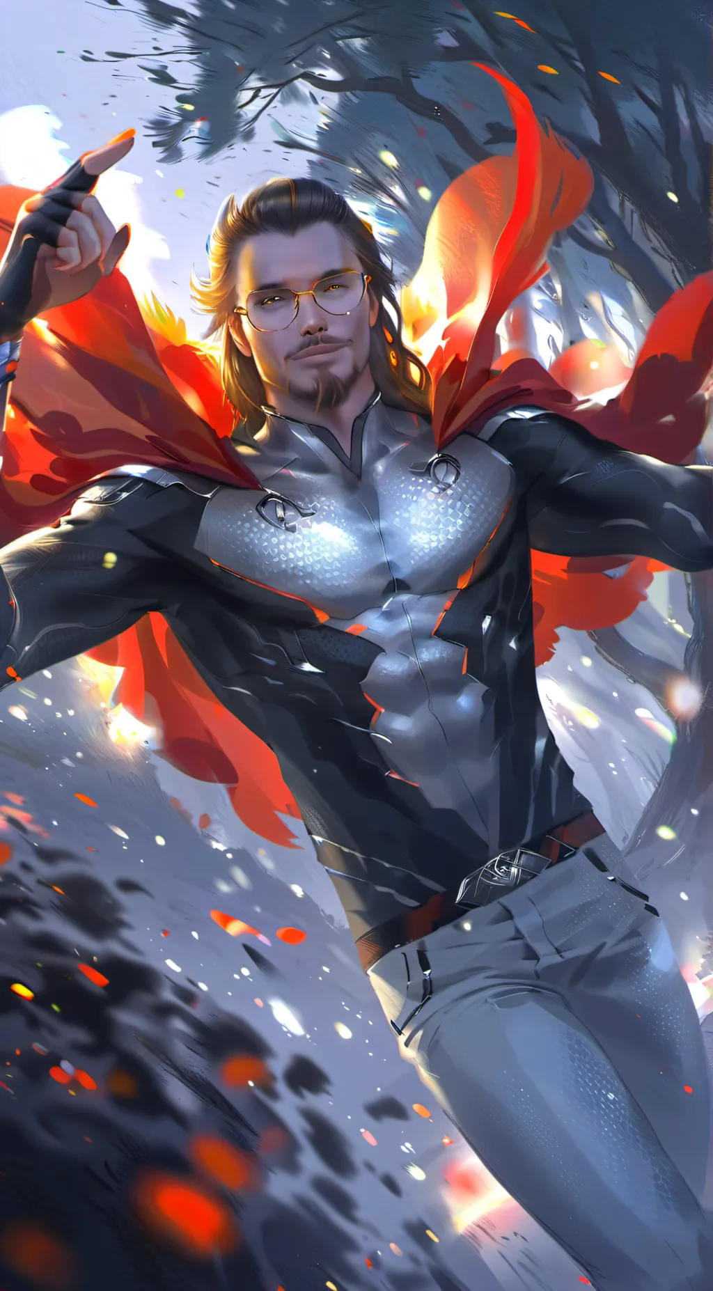 ai character: Zack background