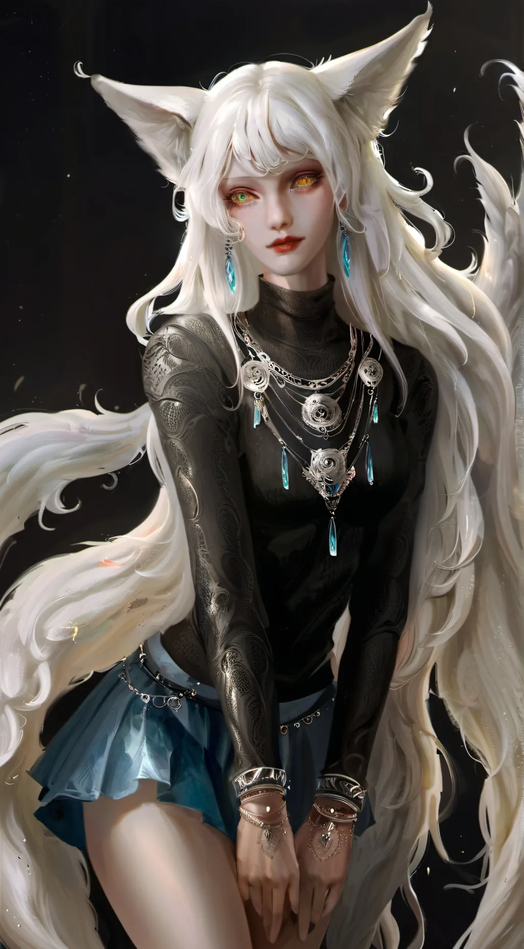 ai character: Nyx background