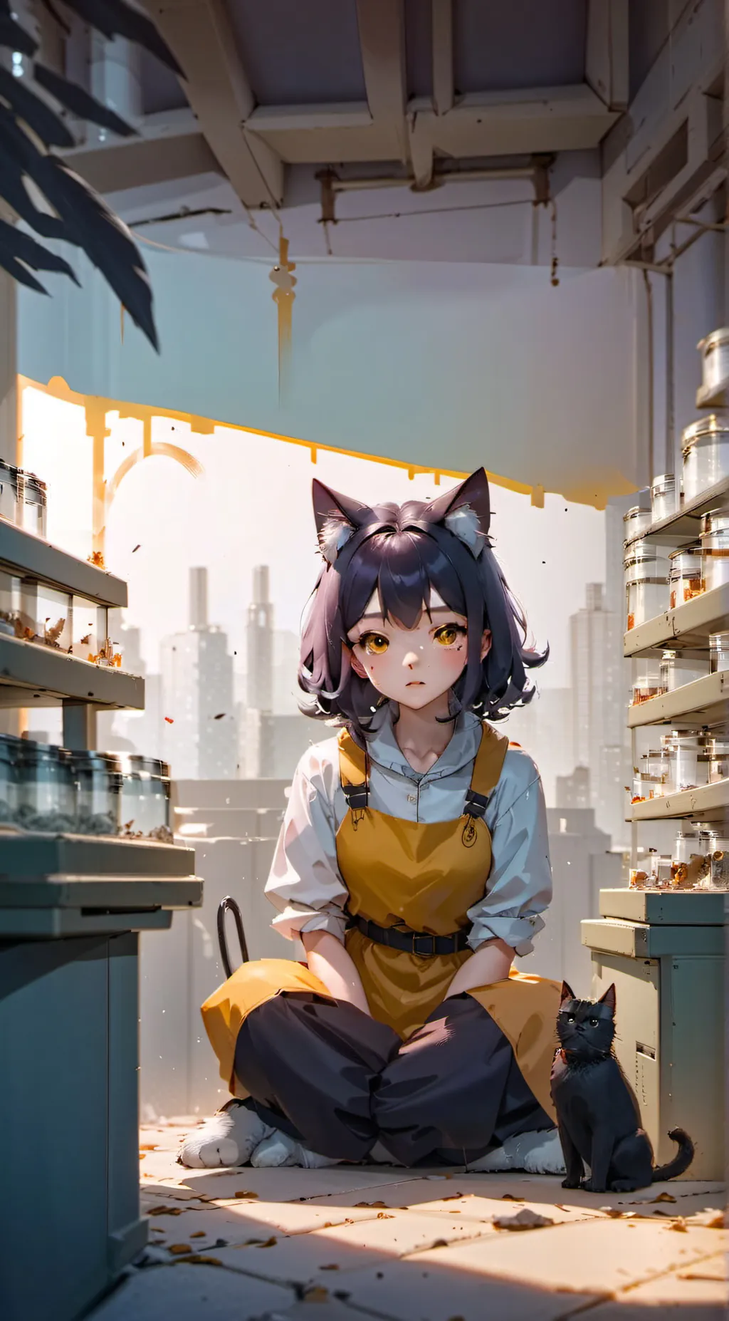 ai character: Maya background