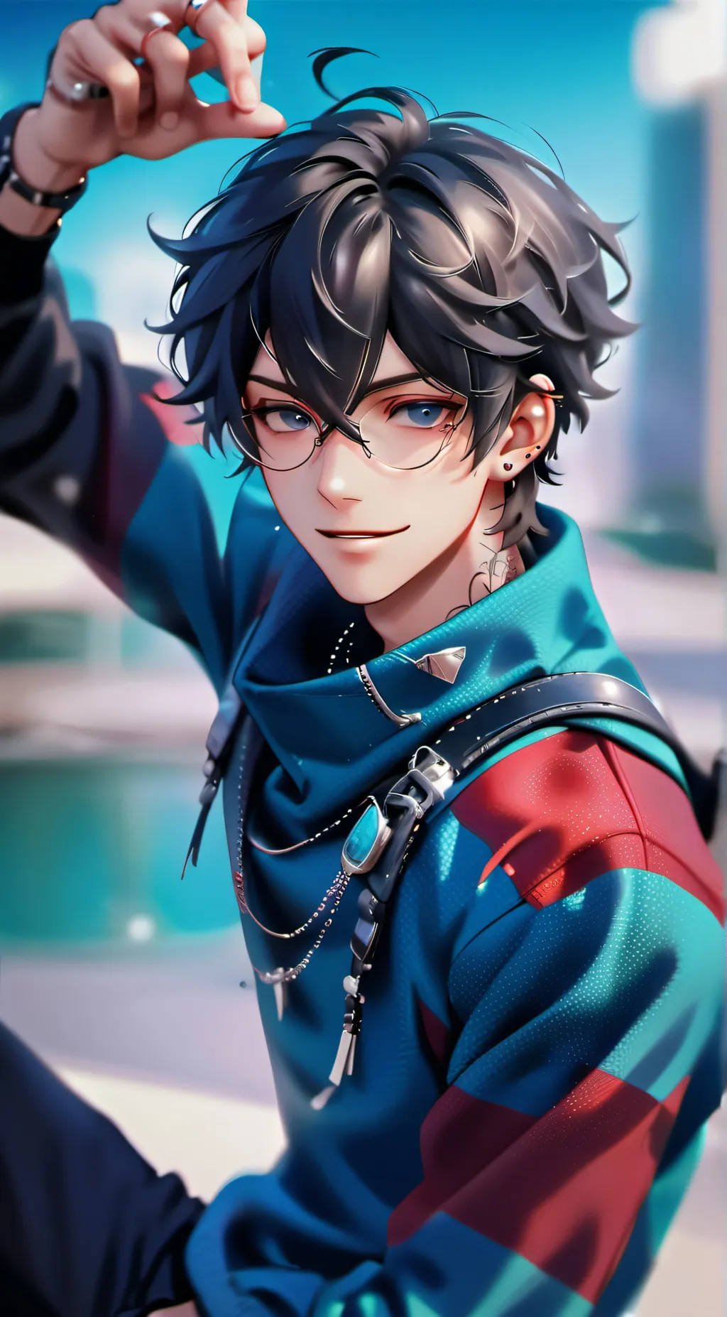 ai character: Davis background