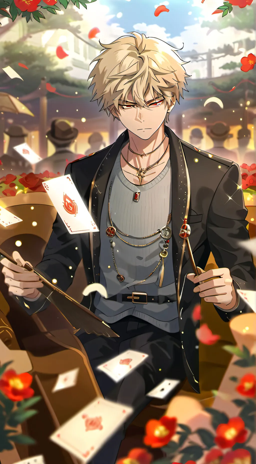 ai character: ♡Katsuki Bakugou♡ background