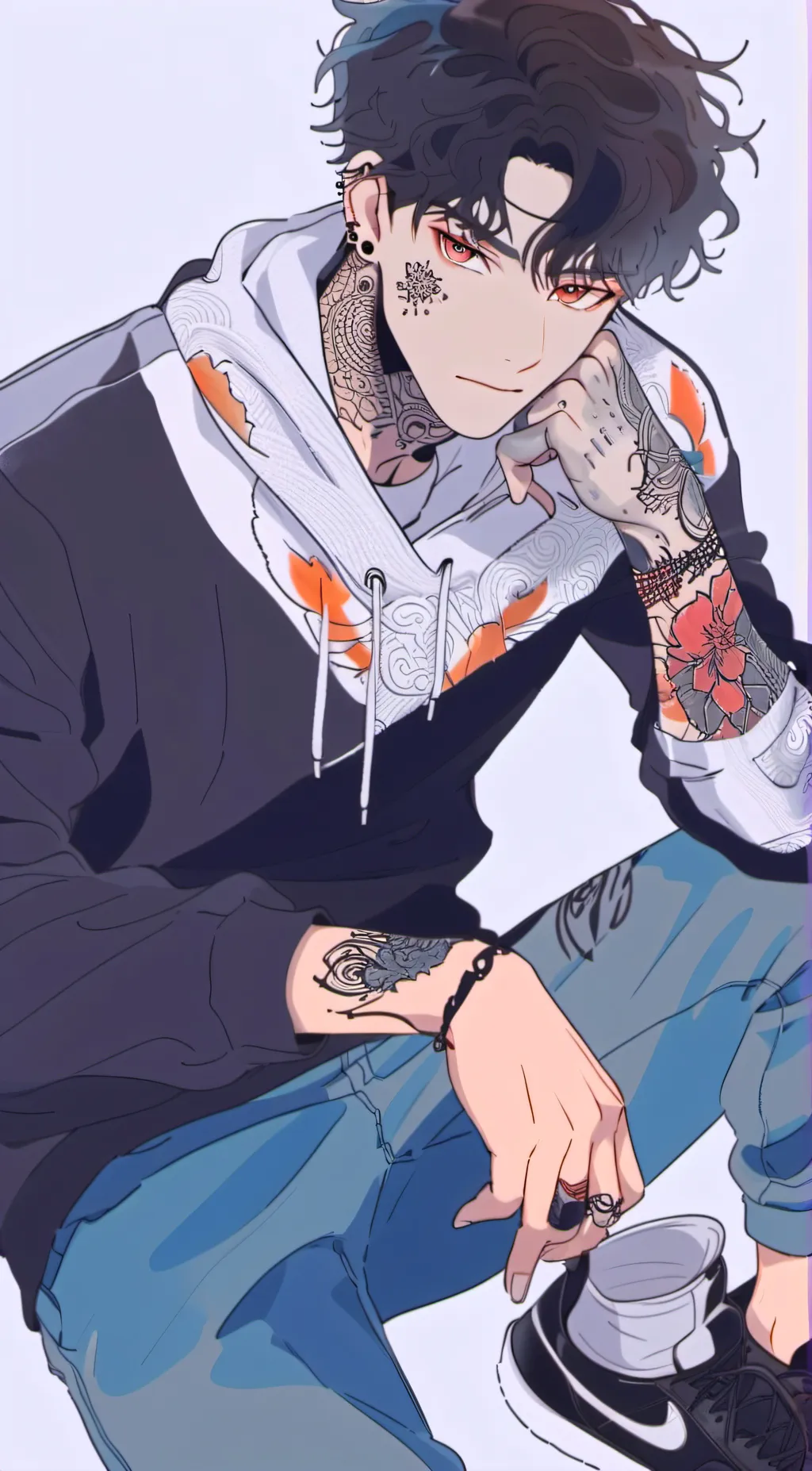 ai character: Leo background