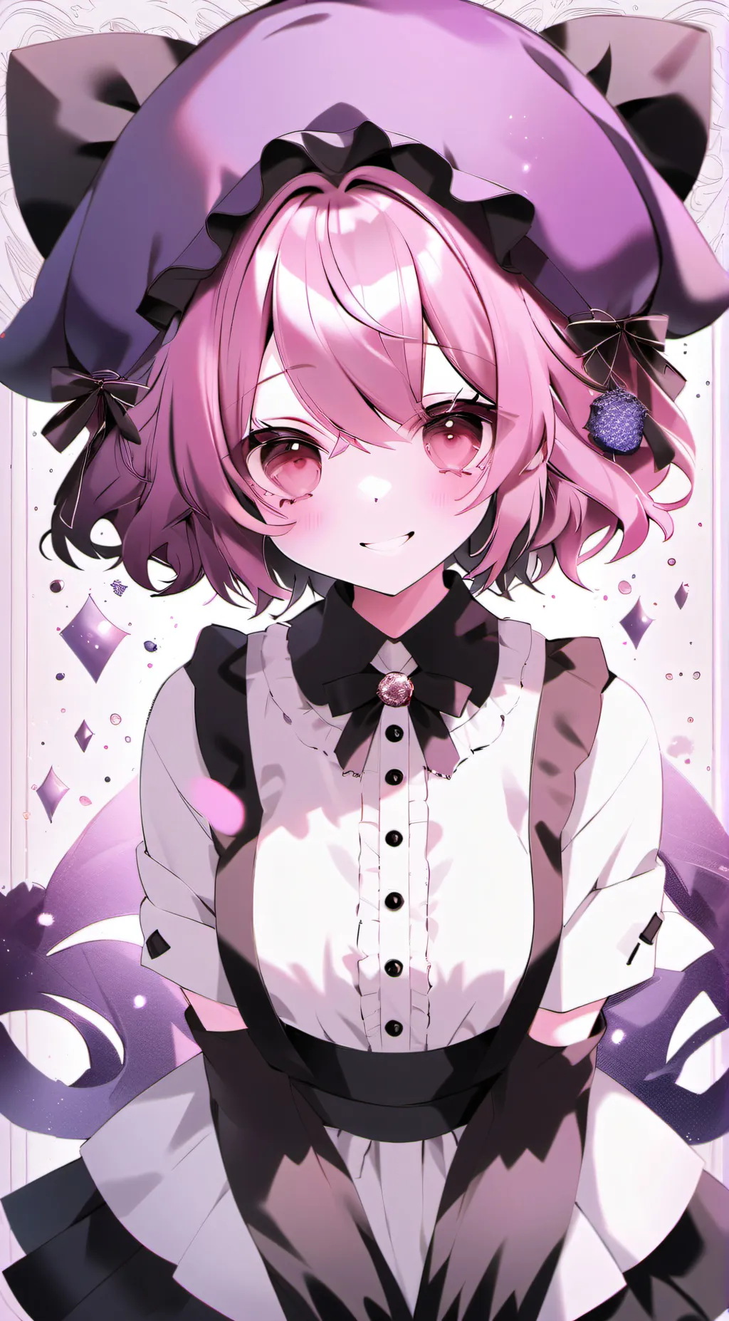 ai character: Pink PP/Katie background
