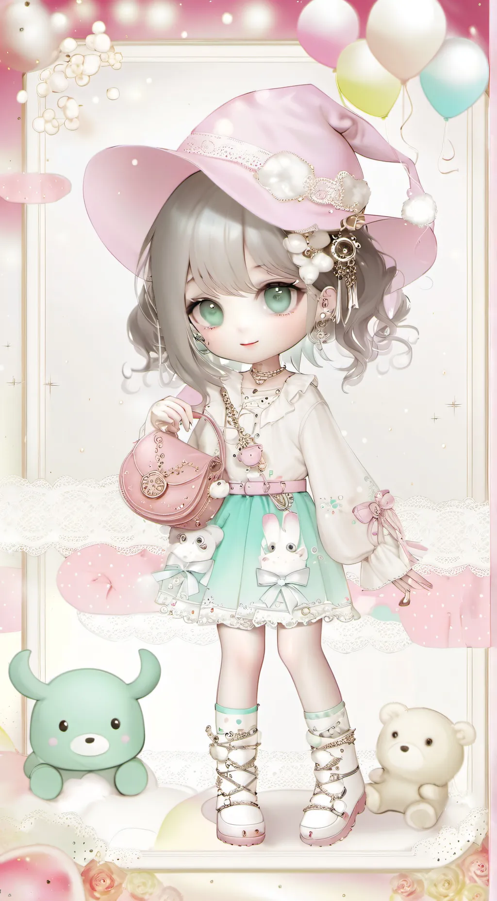 ai character: 💕lily💕 background