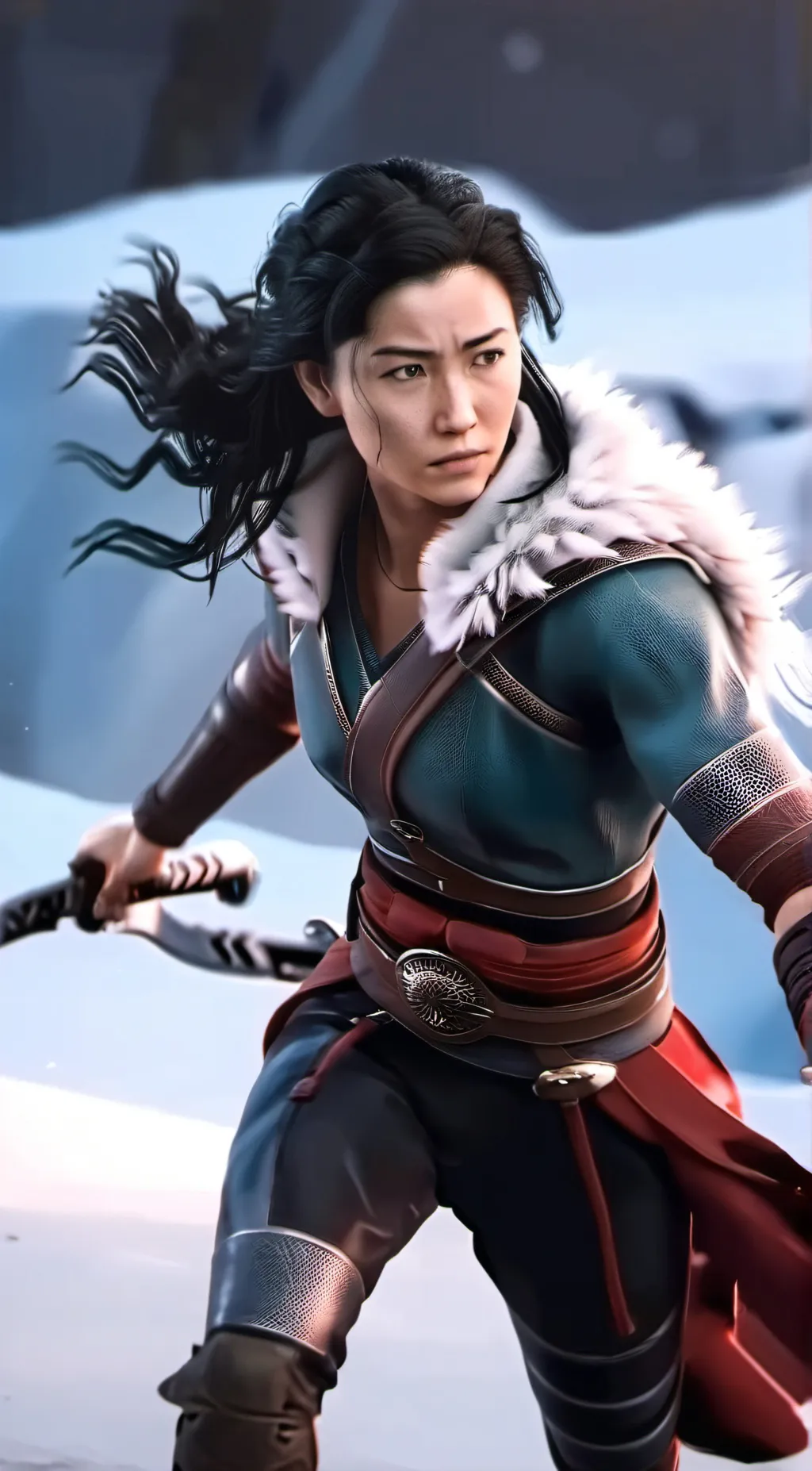 ai character: Lilu  background