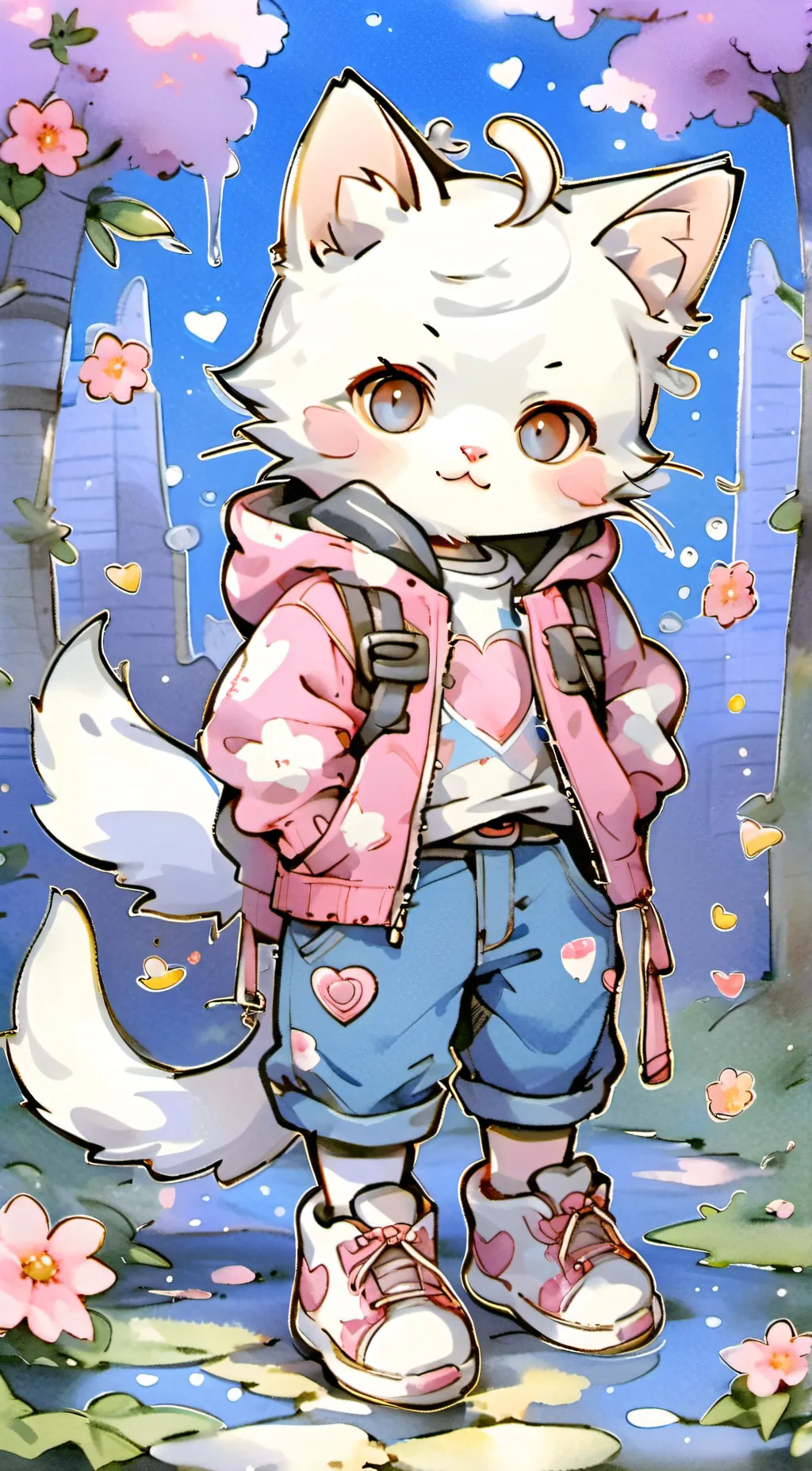 ai character: Talking angela(V.2 background