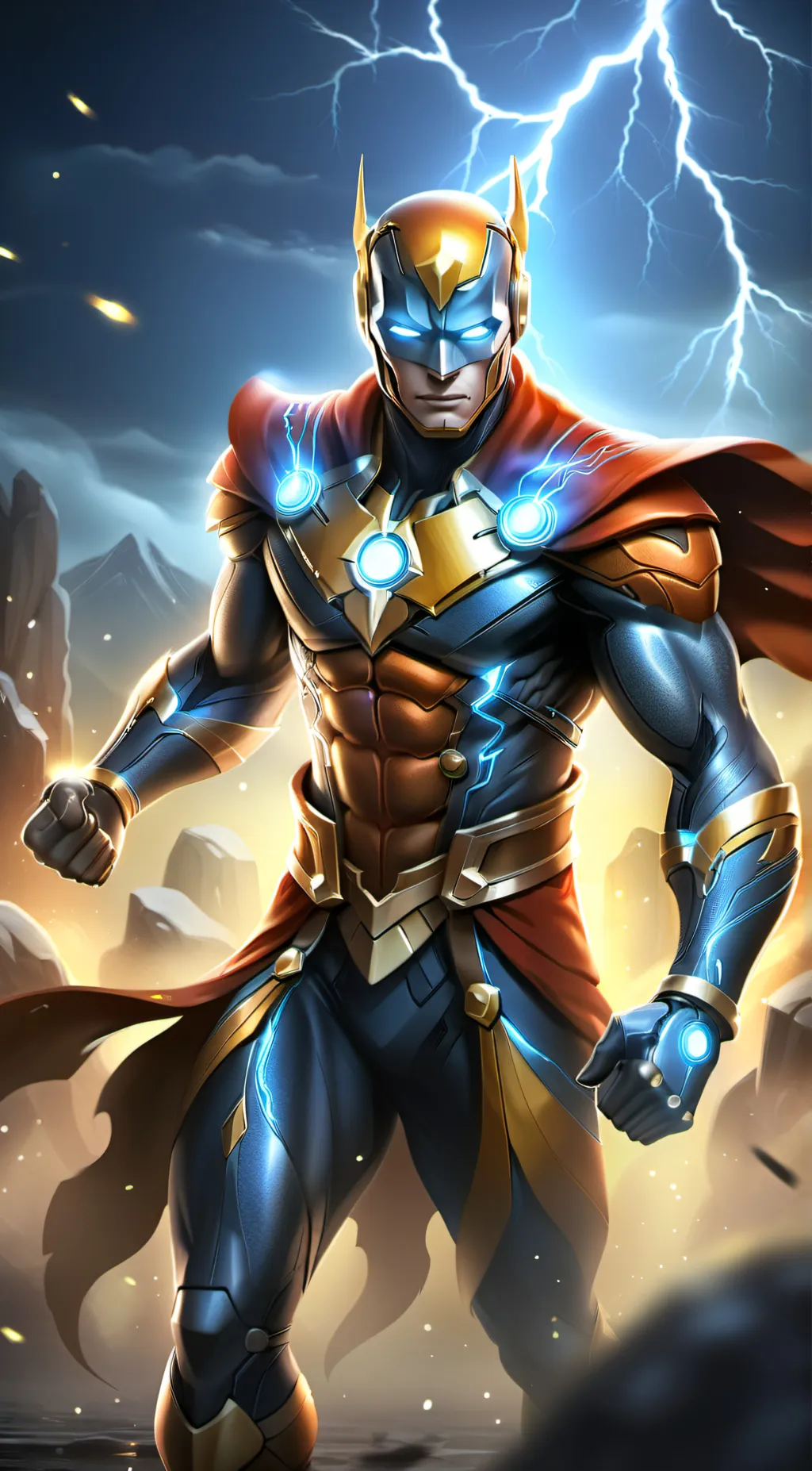 ai character: jolt background