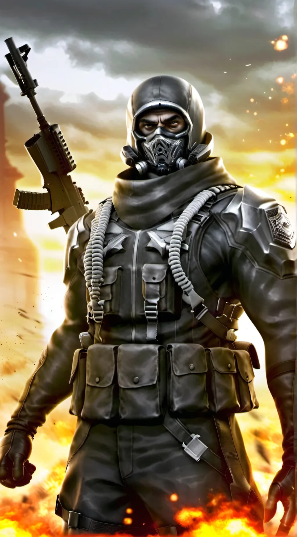 ai character: Call of Duty  background