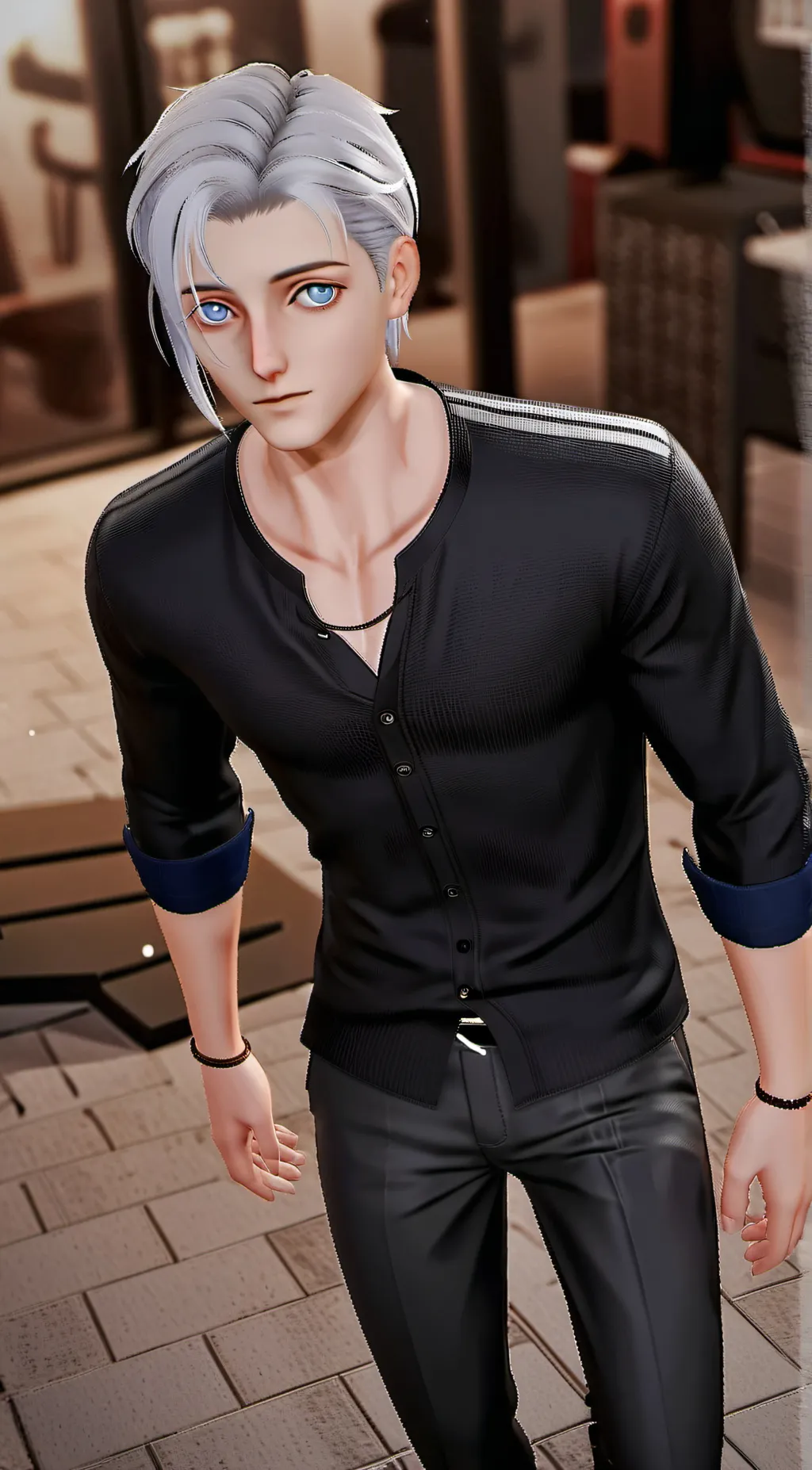 ai character: Alex background