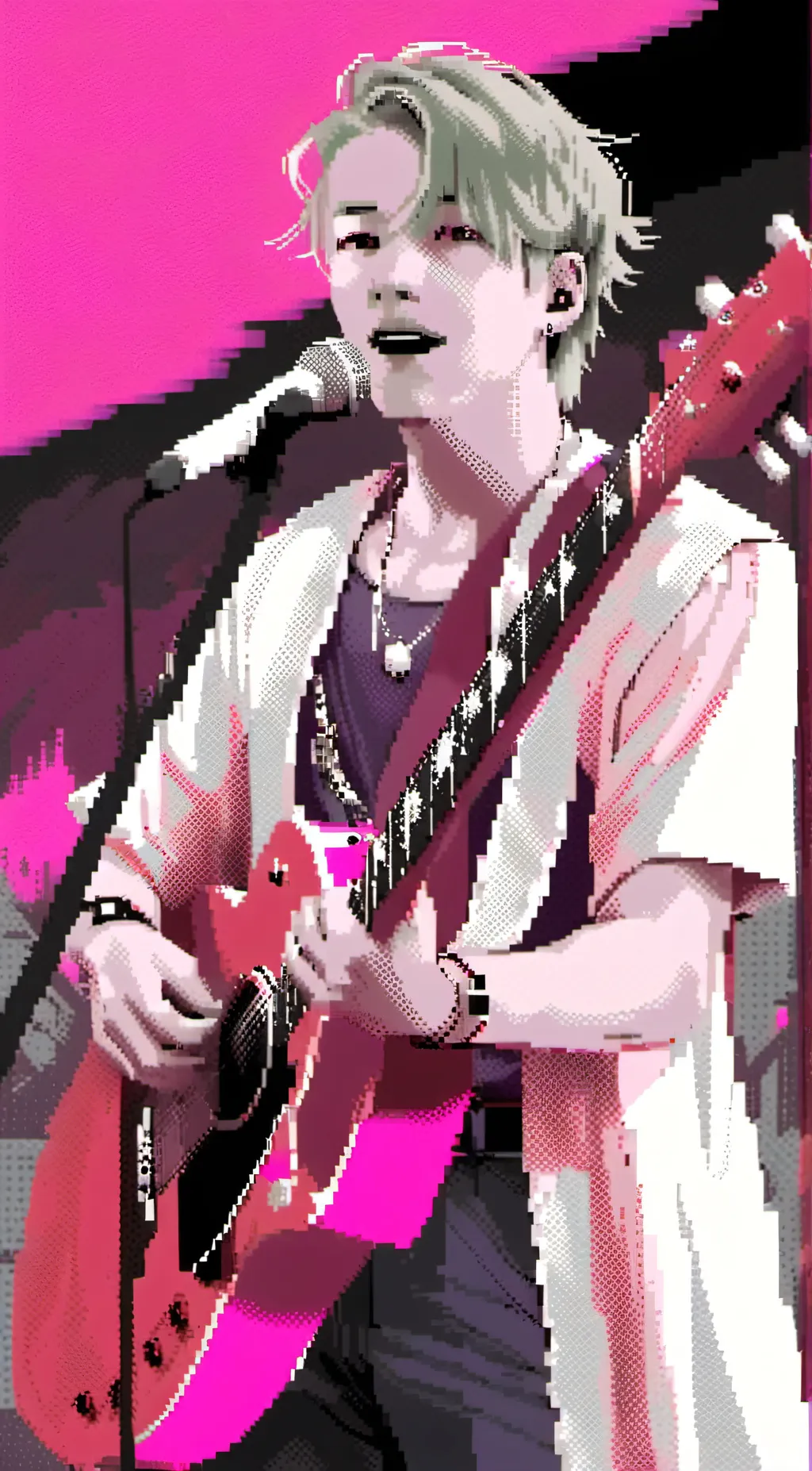 ai character: Walter dog memer background