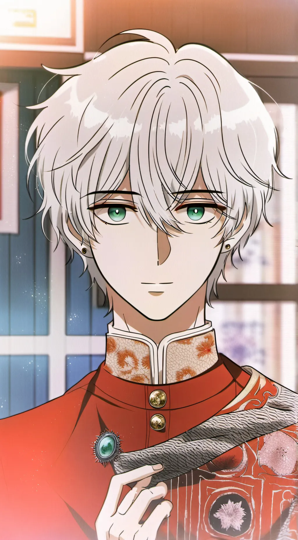 ai character: 👑🎐Ren Nishisawa🎐👑 background