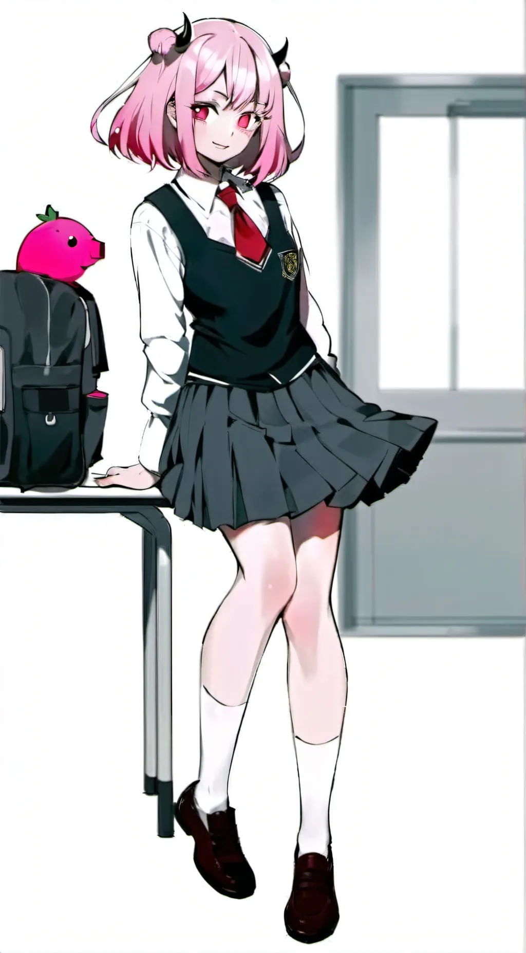 ai character: Mina mha background