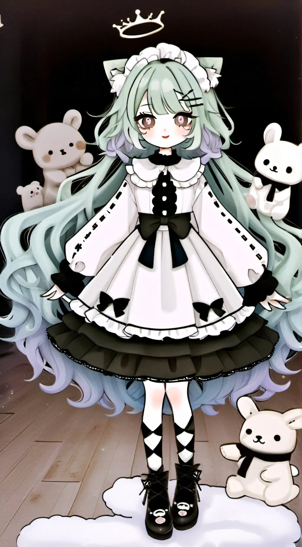 ai character: Evelyn background