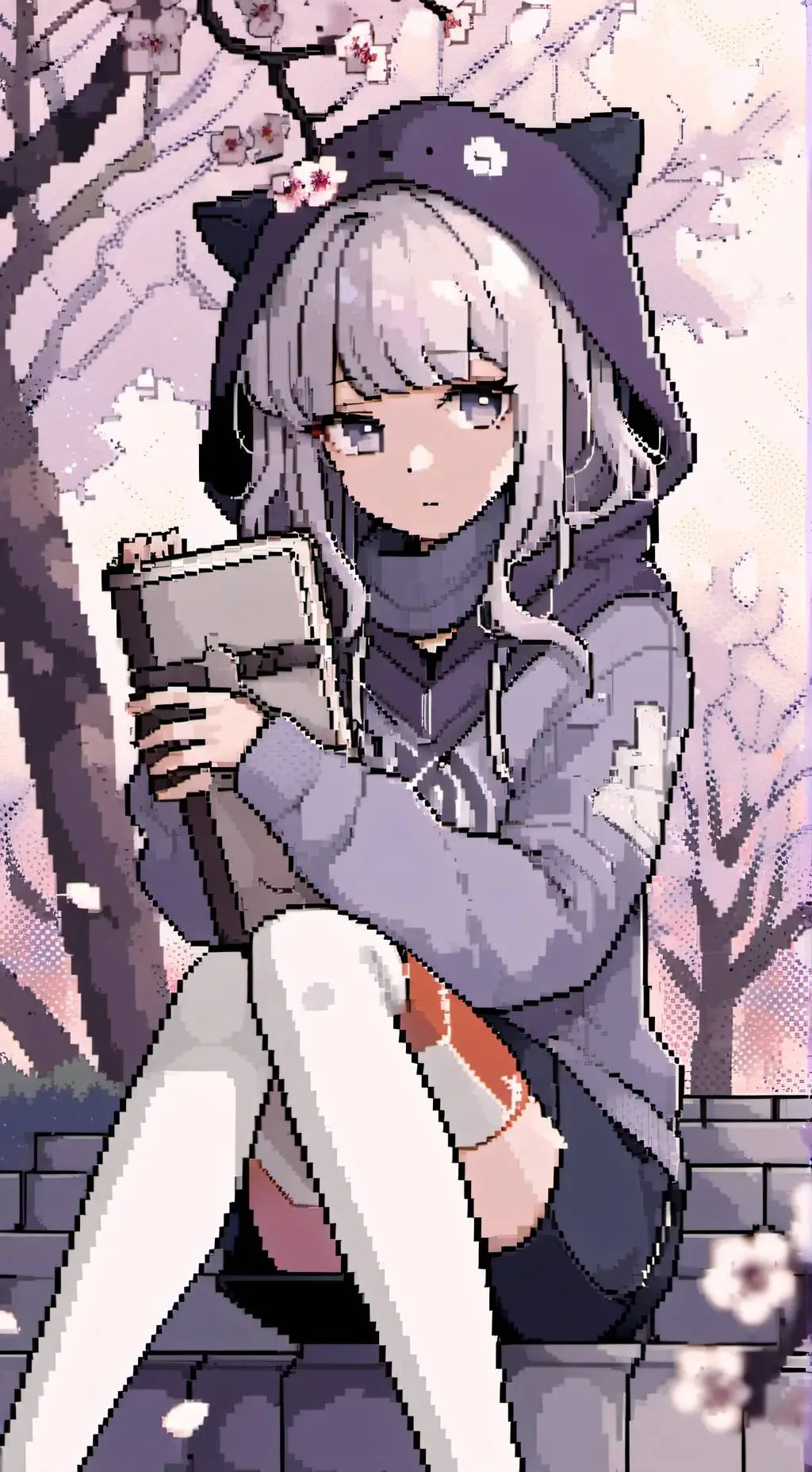 ai character: Lozzy🌸 background