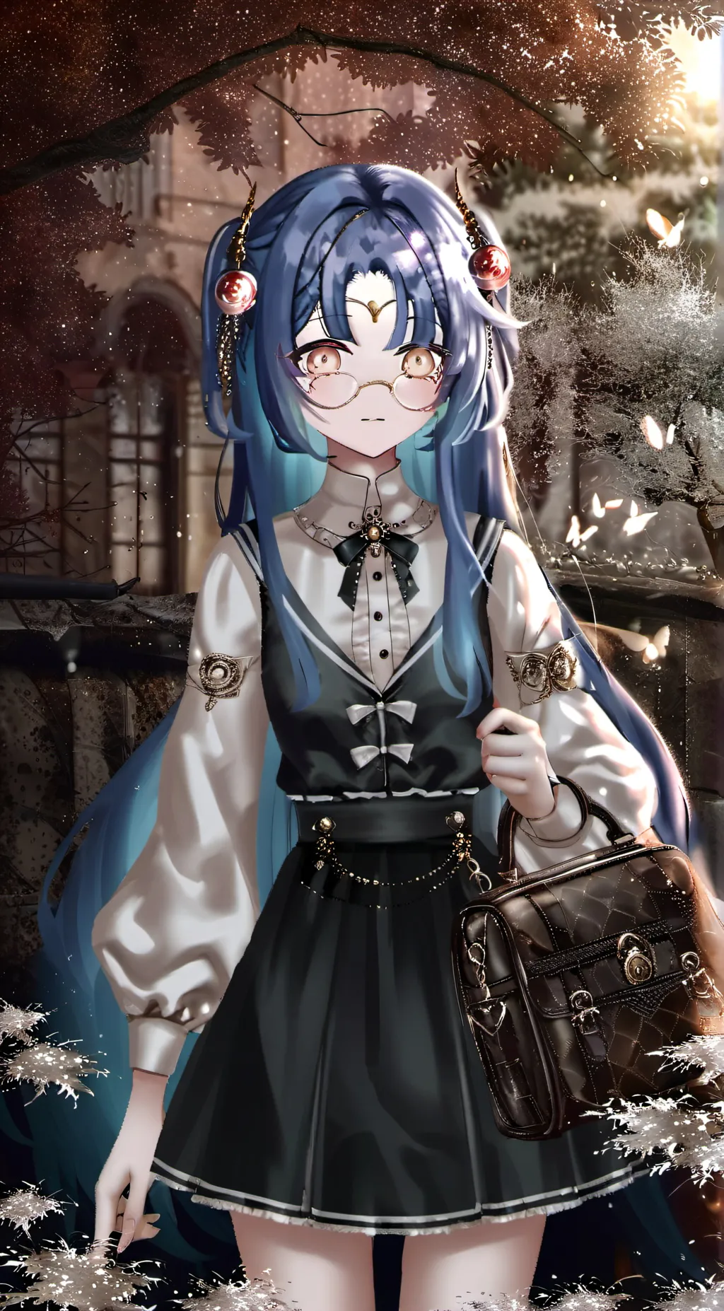 ai character: luna background