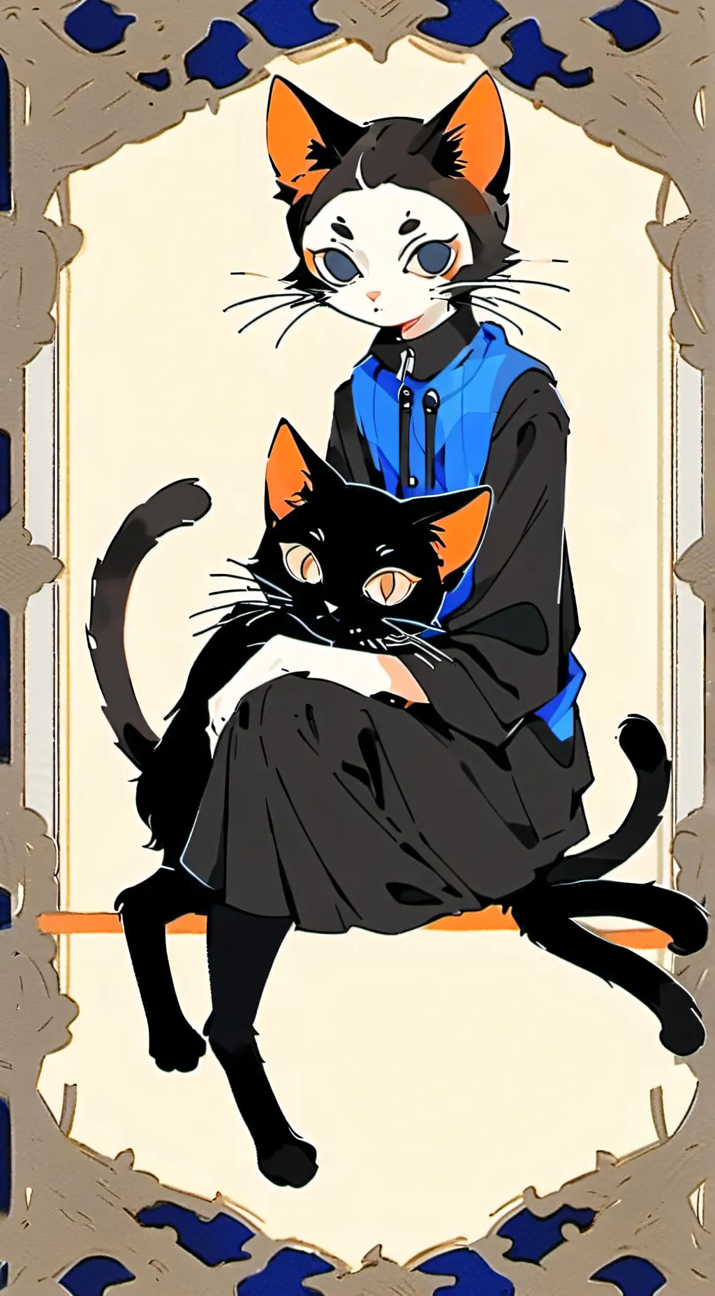 ai character: Kuro background