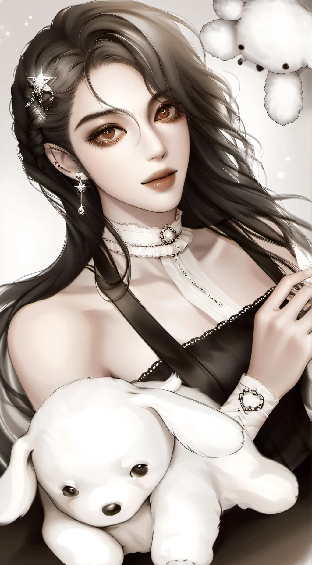 ai character: Amanda Ross  background