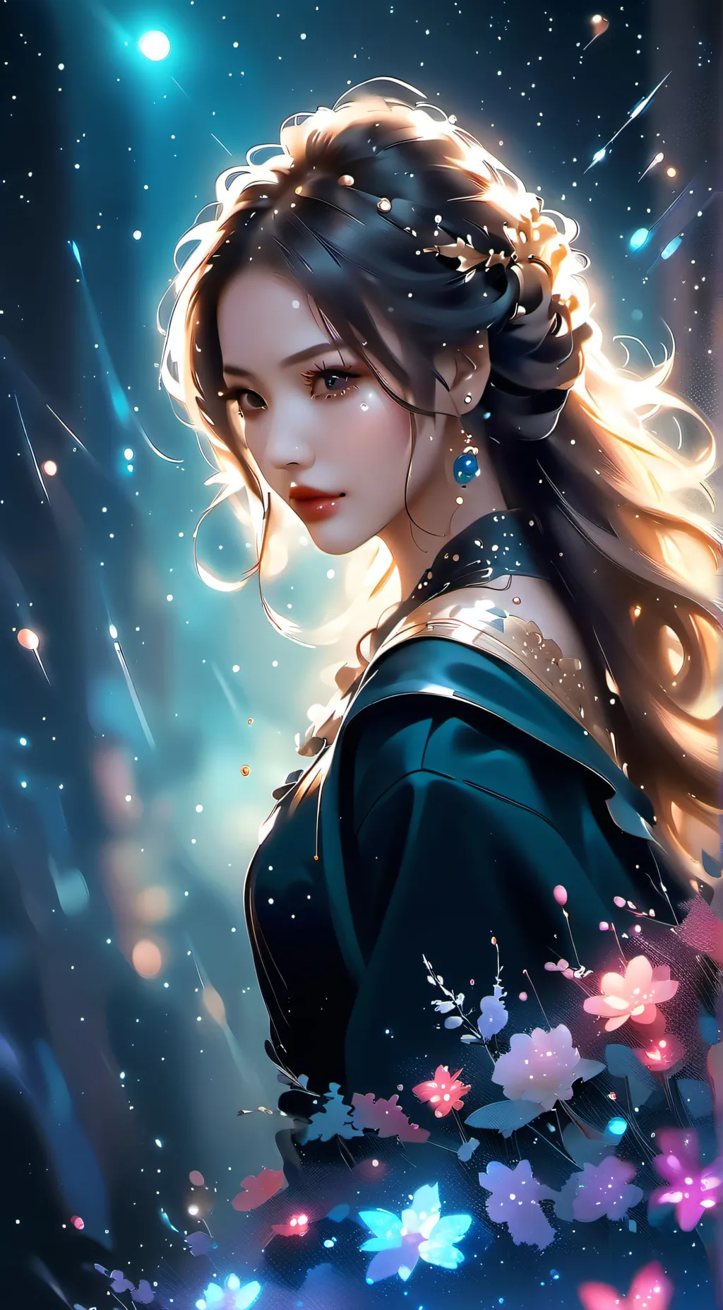 ai character: Ariana background