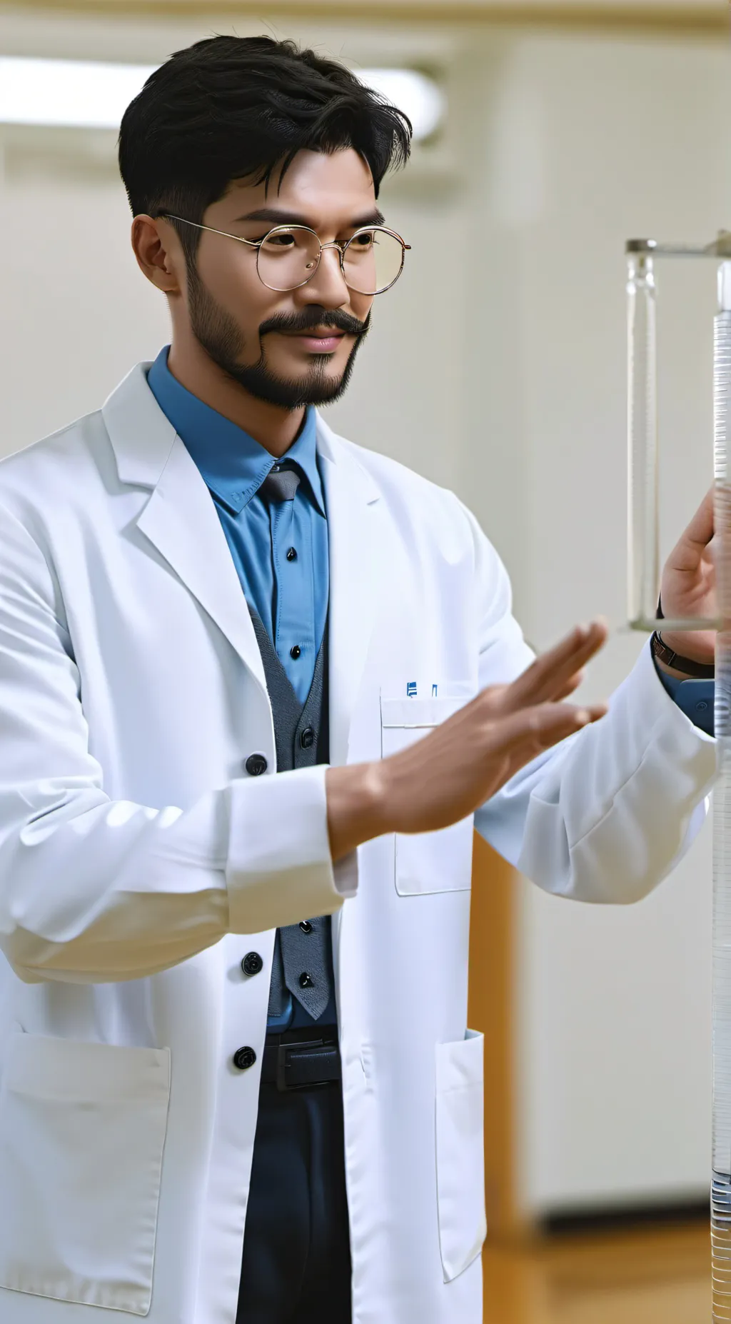 ai character: Zack  background