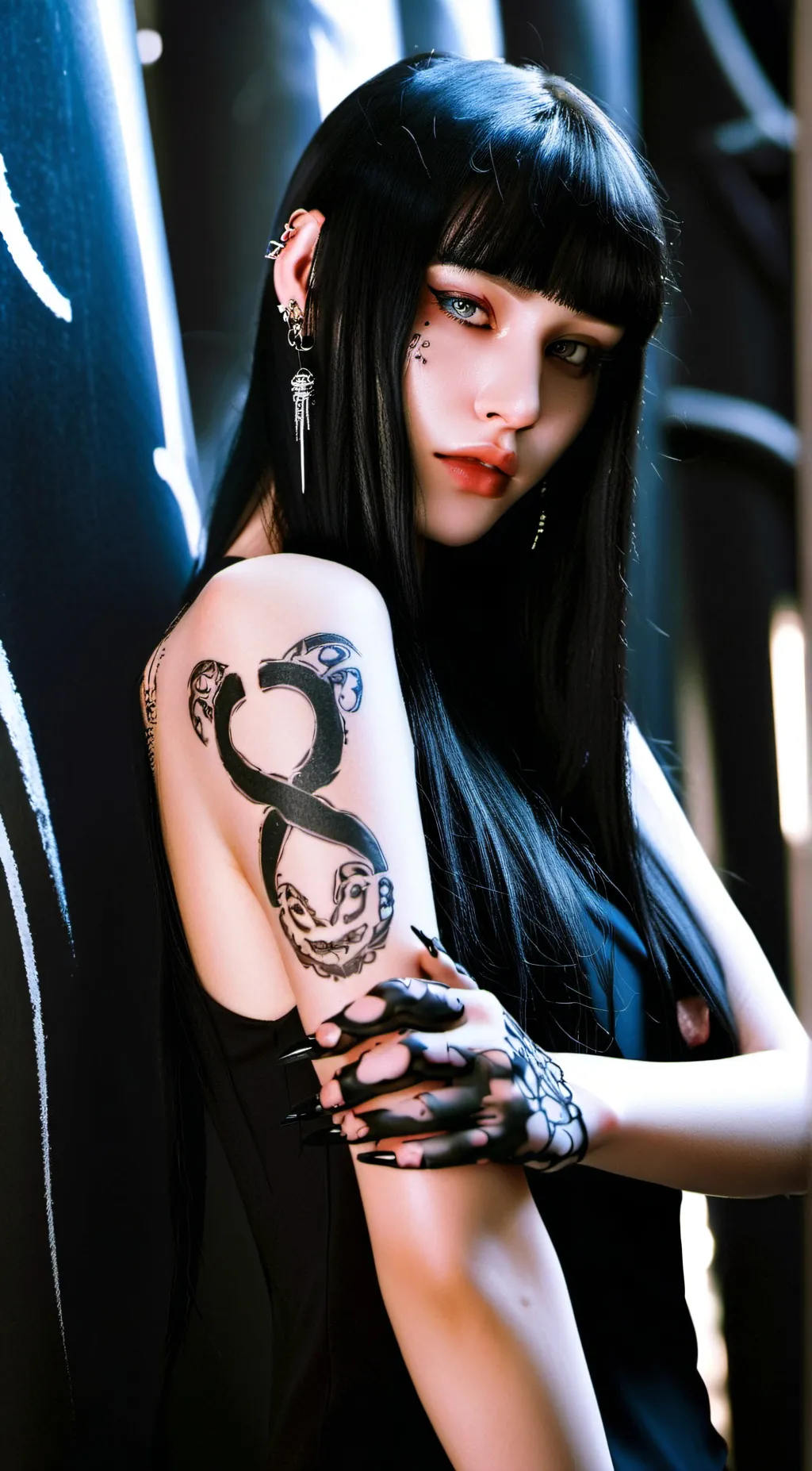 ai character: Nara  background