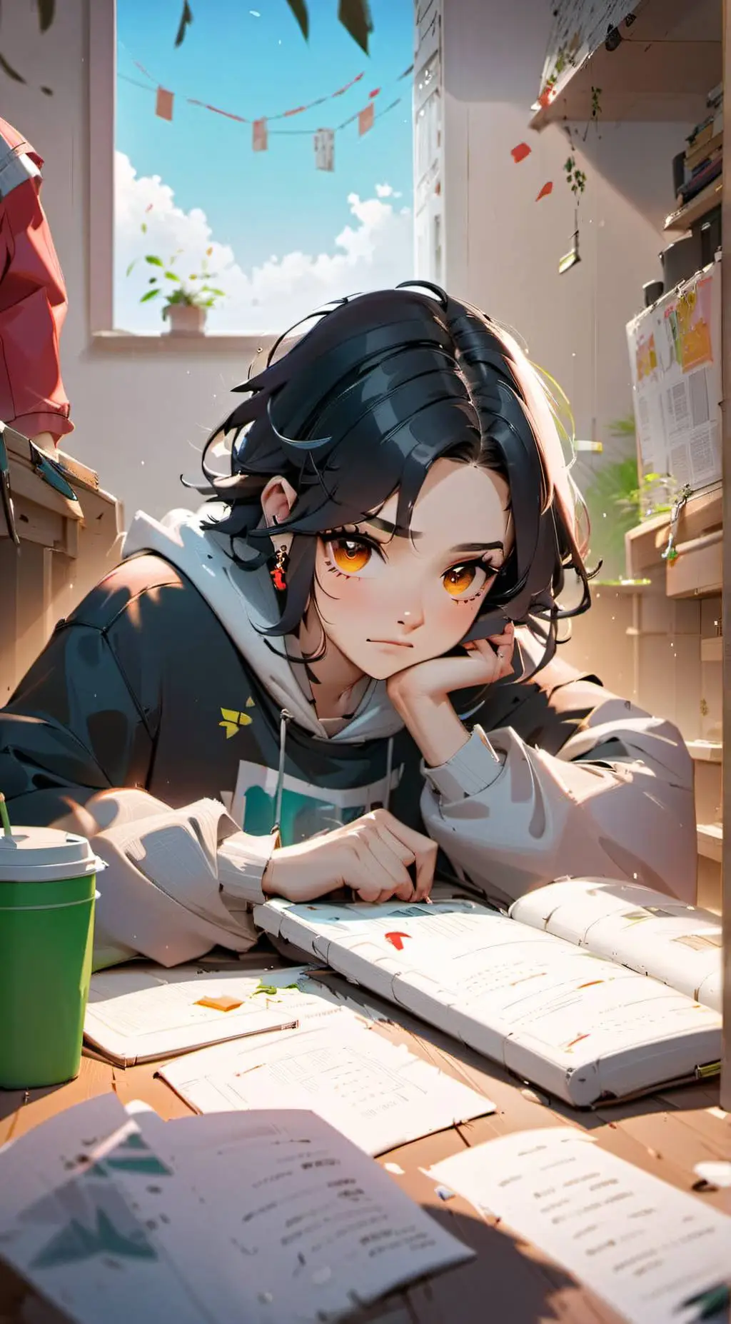 ai character: Jade background