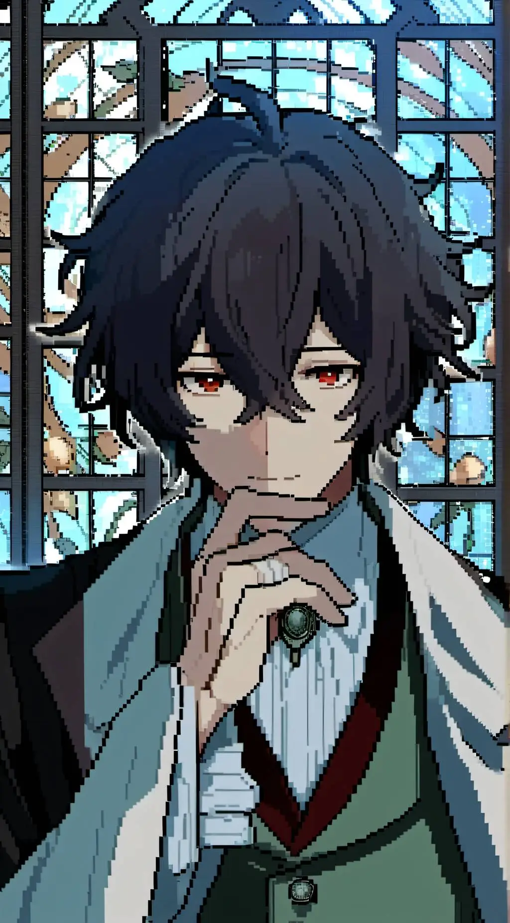 ai character: dazai background