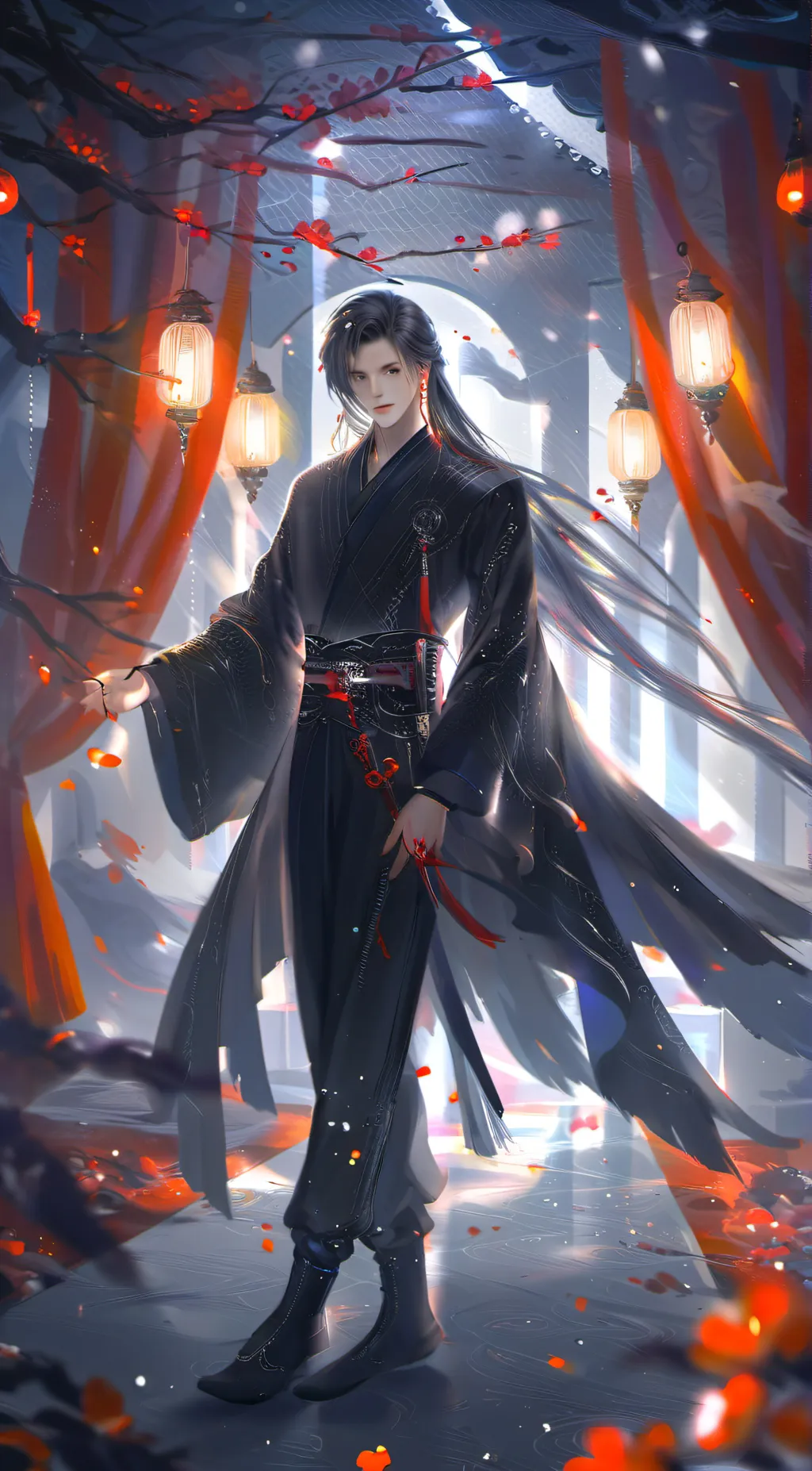 ai character: Lin background